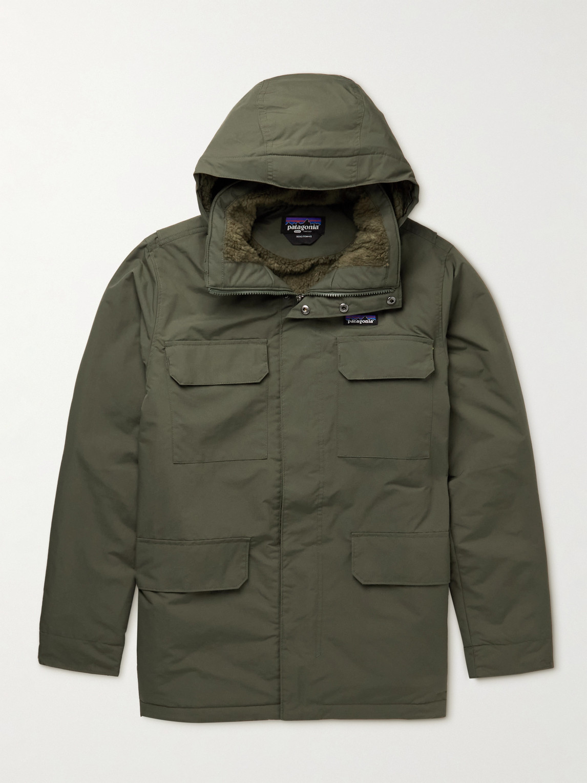 PATAGONIA ISTHMUS PADDED RECYCLED NETPLUS HOODED PARKA