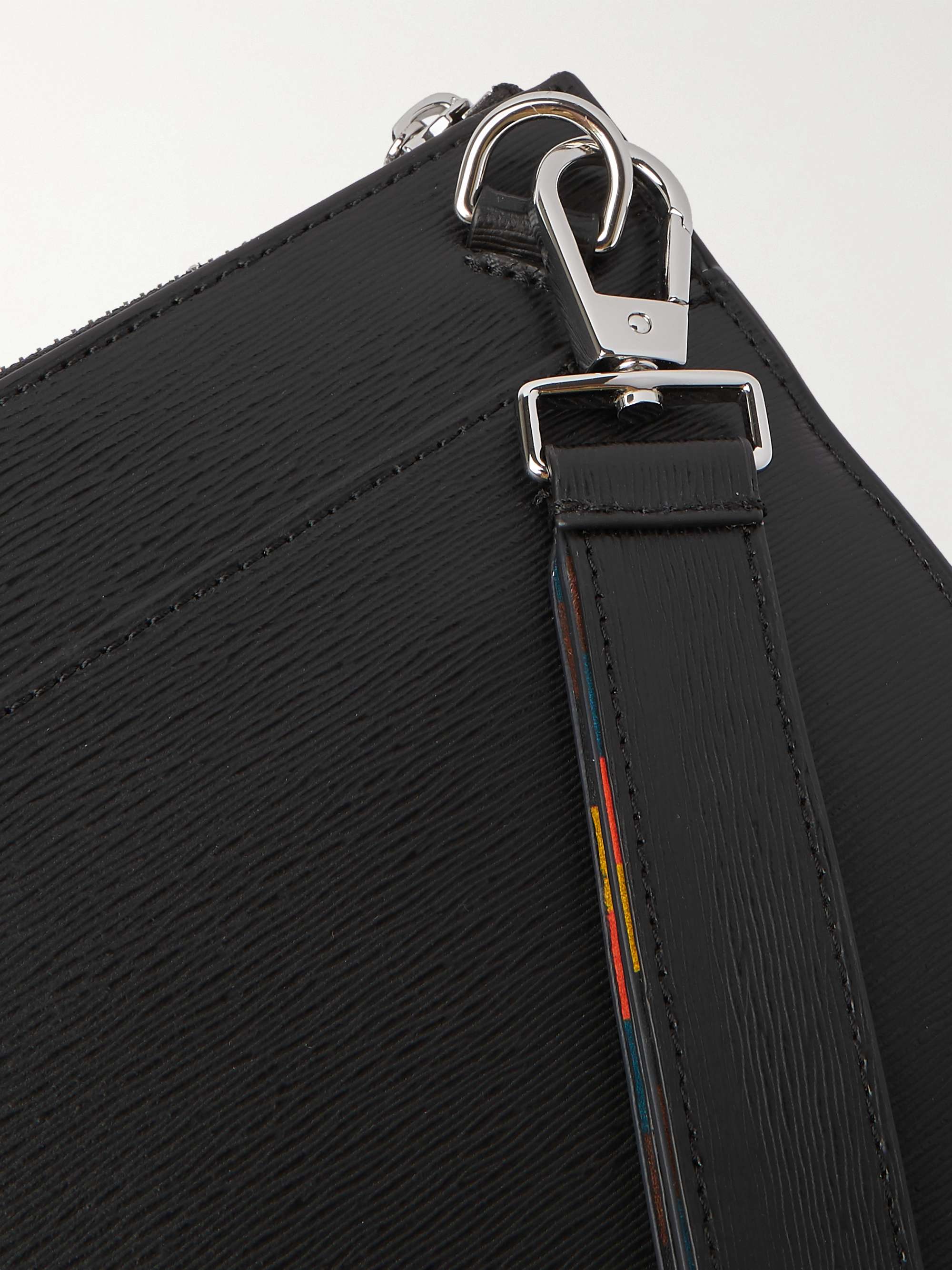 PAUL SMITH Textured-Leather Document Holder