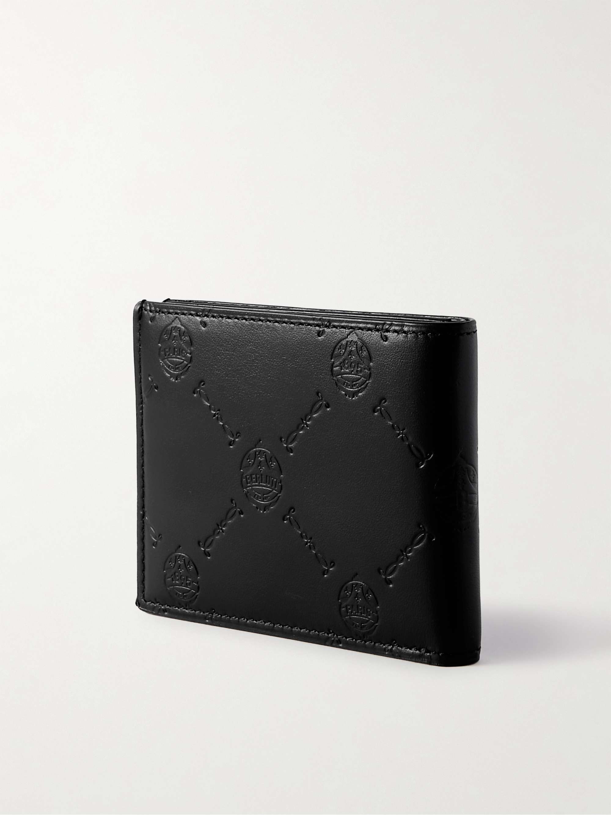 BERLUTI Logo-Dembossed Leather Billfold Wallet