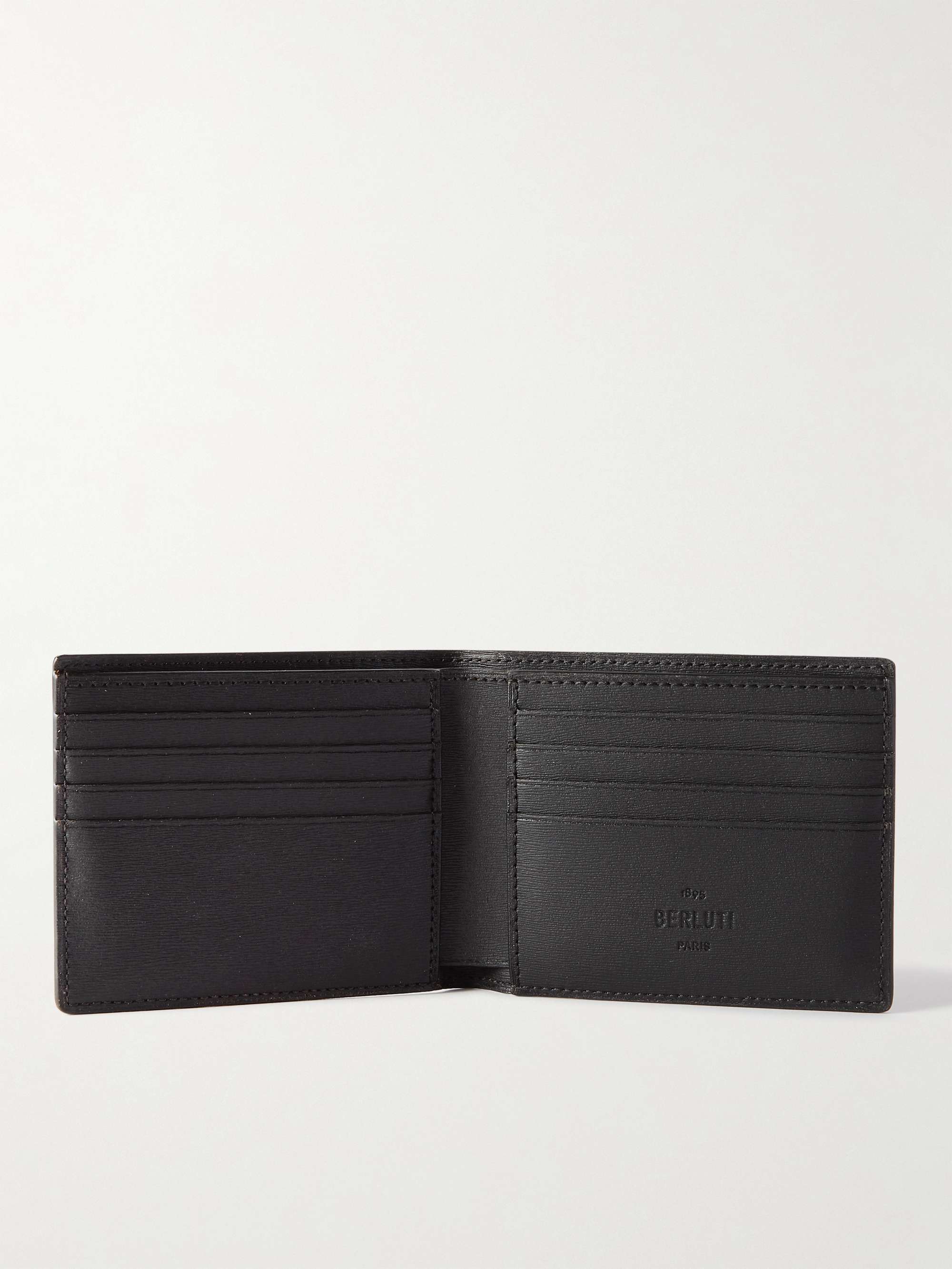 BERLUTI Scritto Leather Billfold Wallet