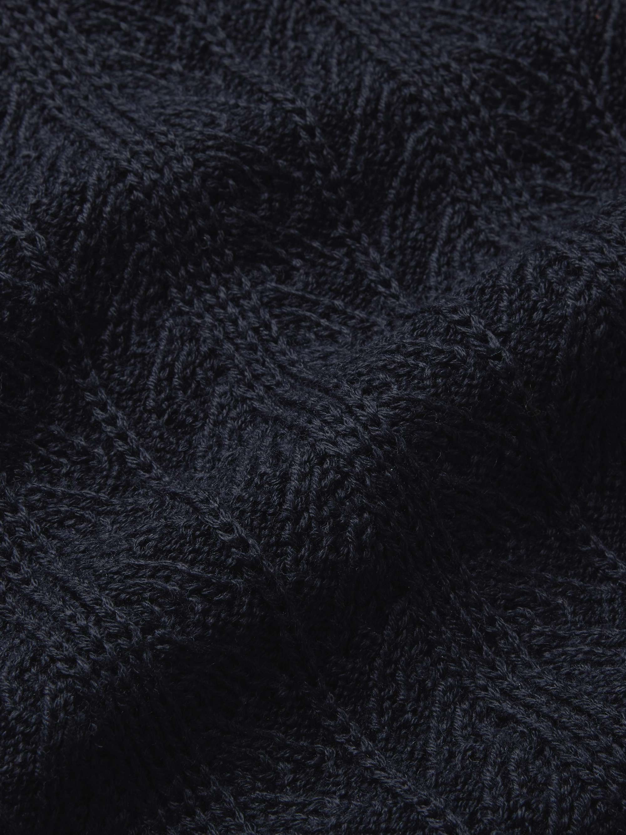 SÉFR Rufus Cable-Knit Merino Wool-Blend Sweater