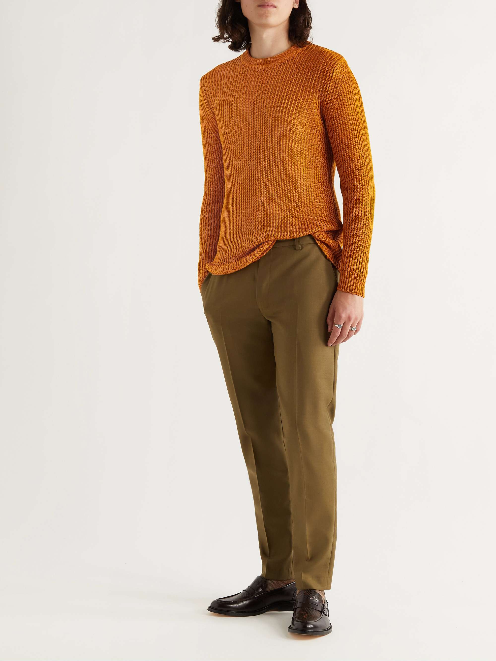 SÉFR Leth Linen-Blend Sweater