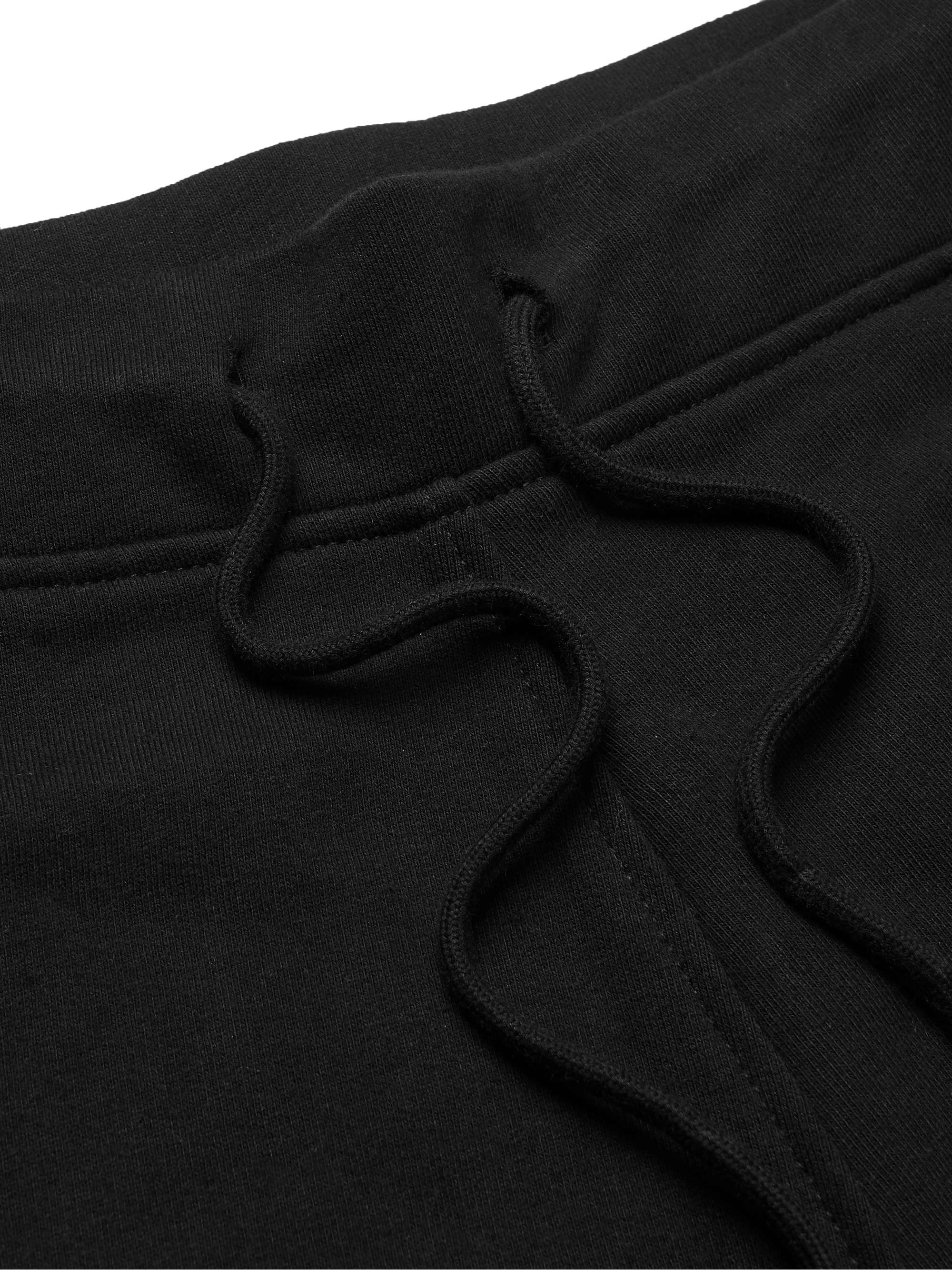 A.P.C. Molleton Tapered Fleece-Back Cotton-Jersey Sweatpants