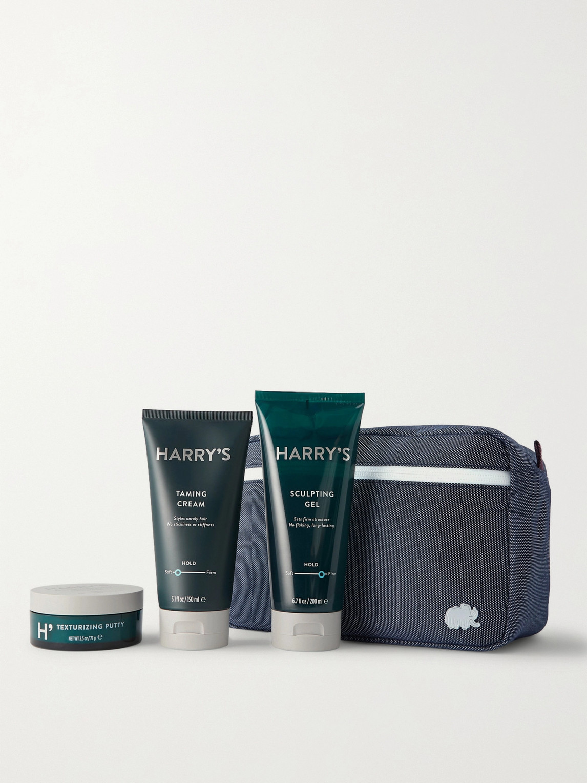 Harry's Hair Bundle Travel Set In Colorless