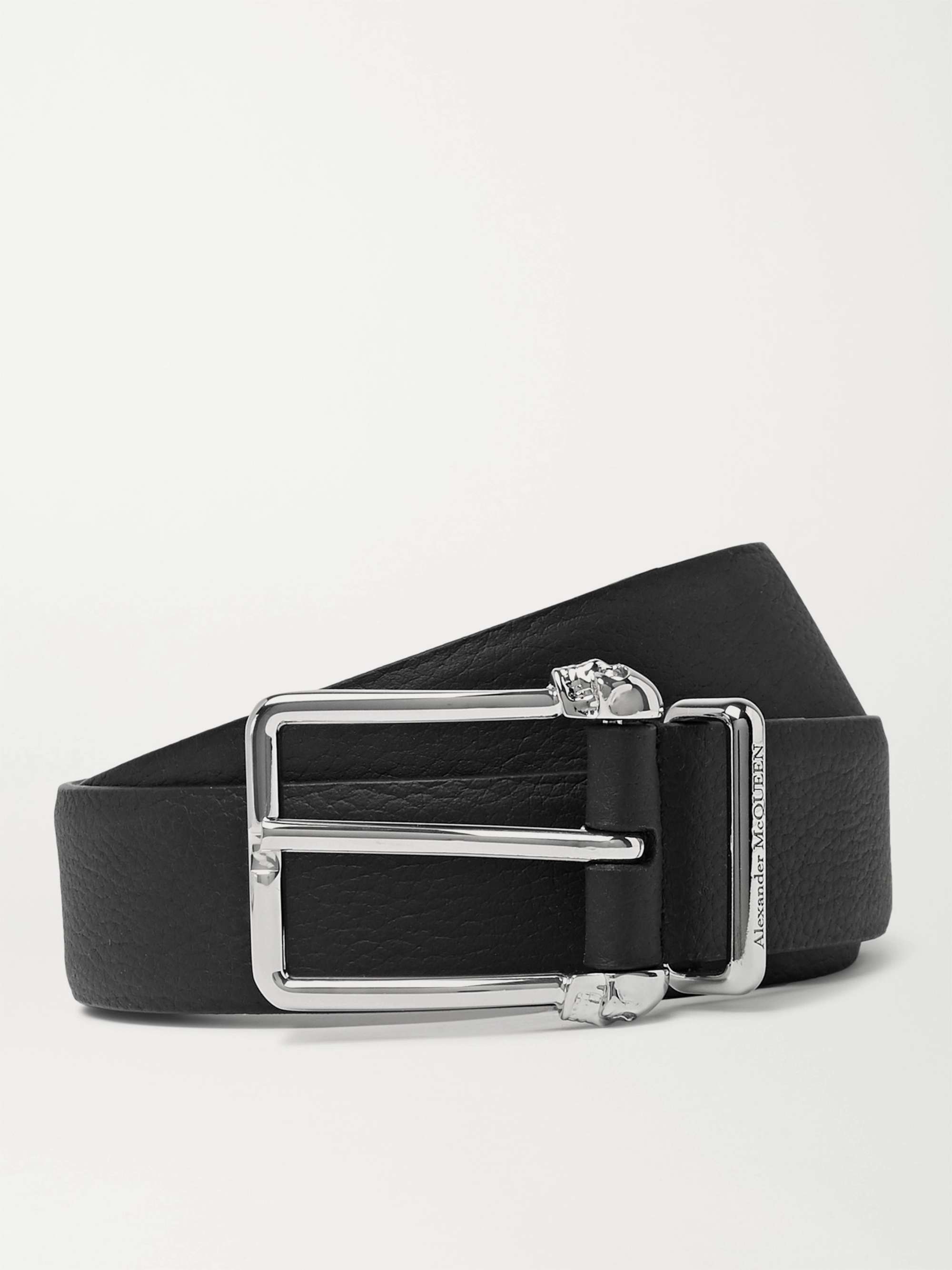Black 3.5cm Leather Belt | ACNE STUDIOS | MR PORTER
