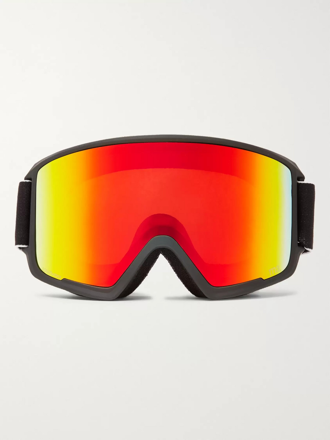 Anon M3 Ski Goggles And Stretch-jersey Face Mask In Orange