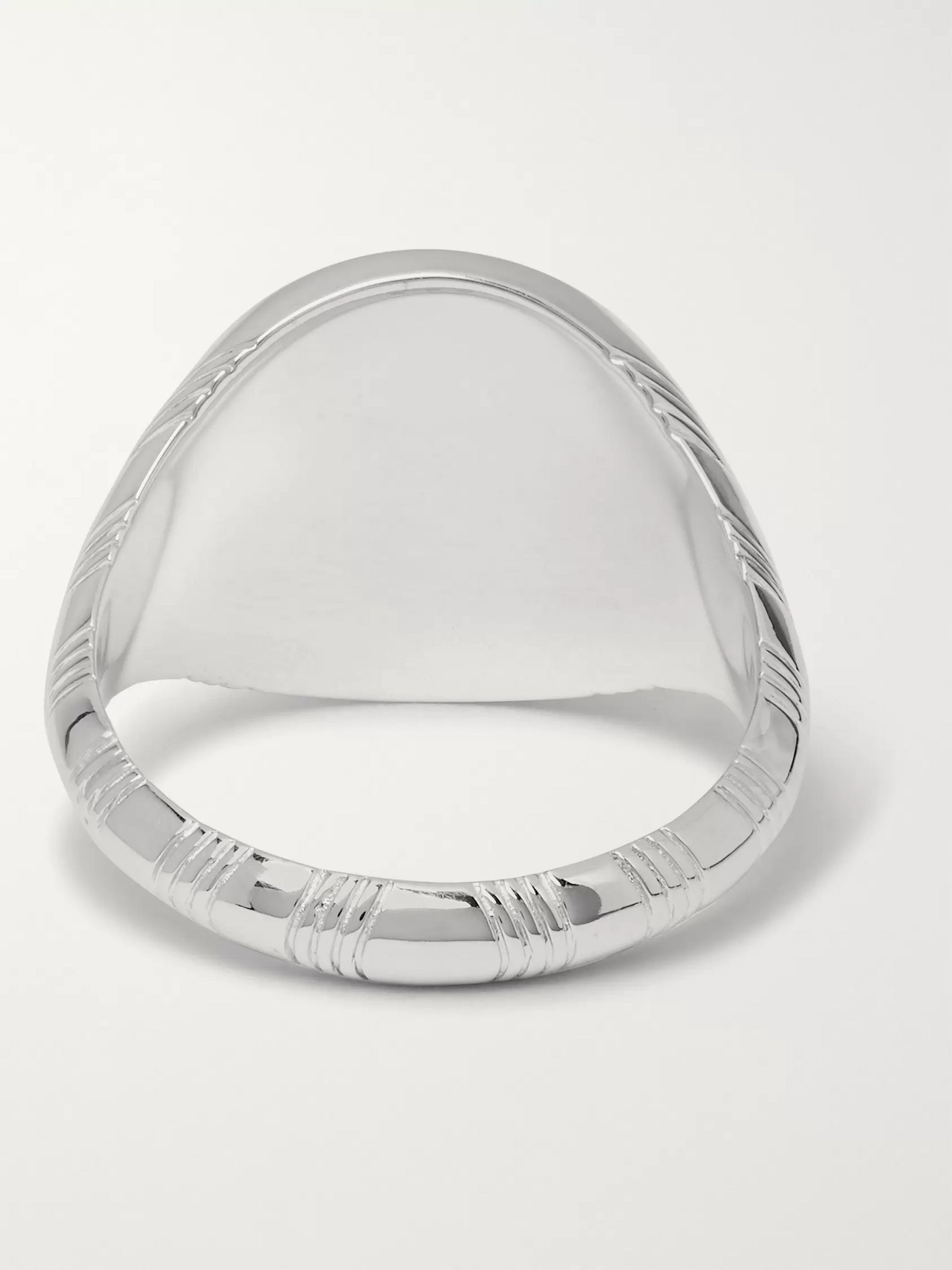 Silver SilverTone Ring A.P.C. MR PORTER