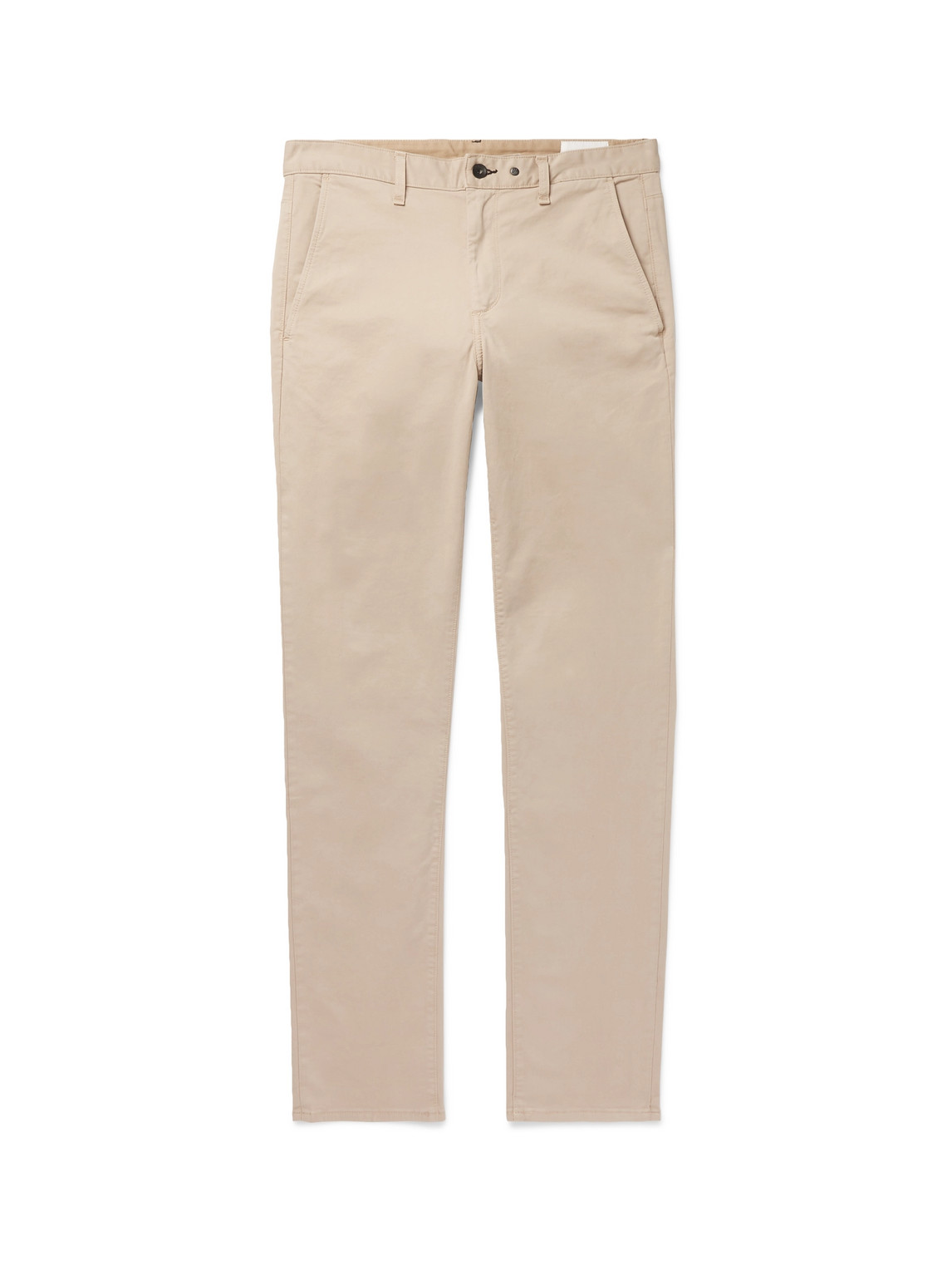 Fit 2 Slim-Fit Garment-Dyed Cotton-Blend Twill Chinos