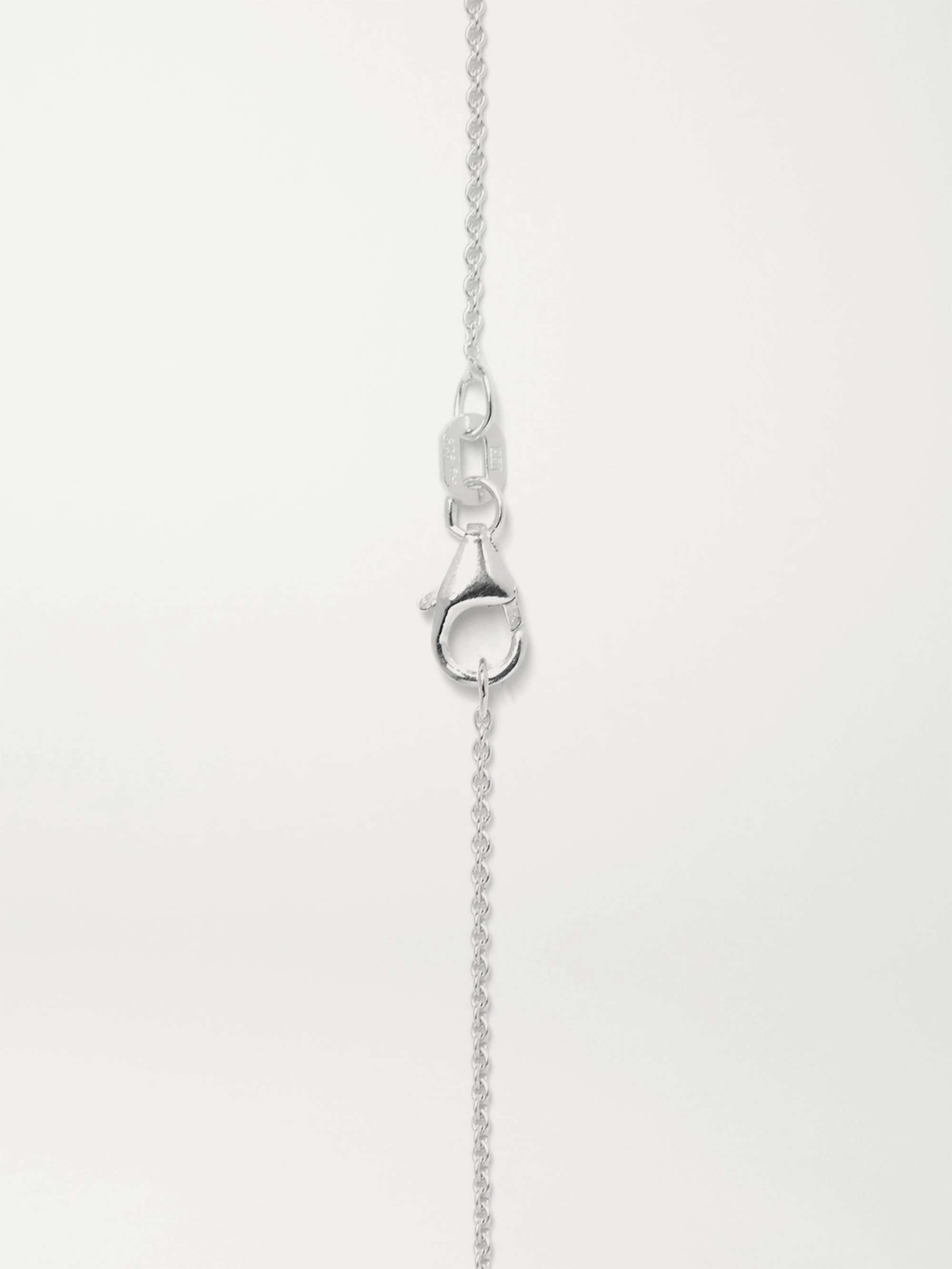 LE GRAMME 15/10ths Brushed Sterling Silver Necklace