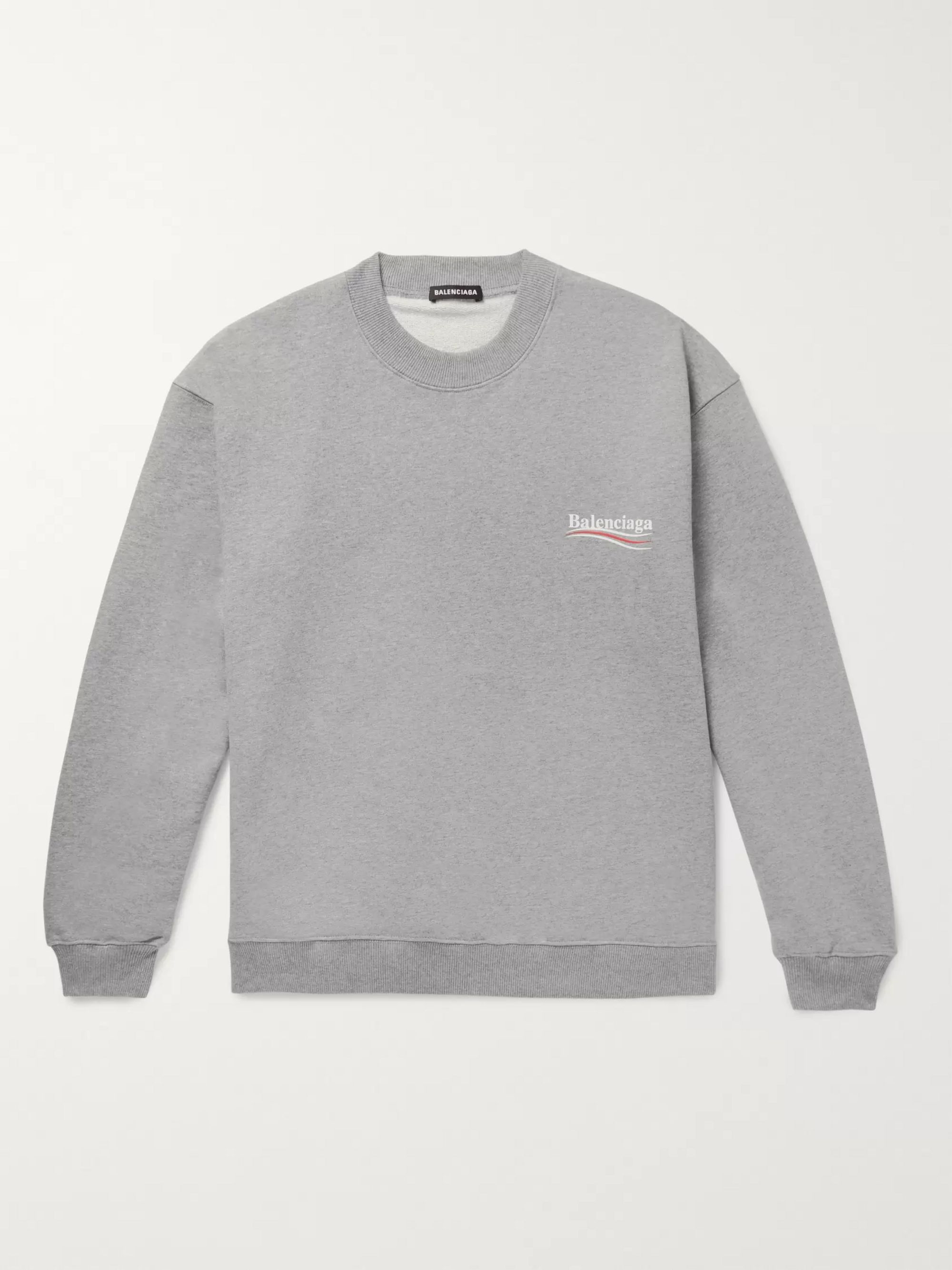 balenciaga sweater print