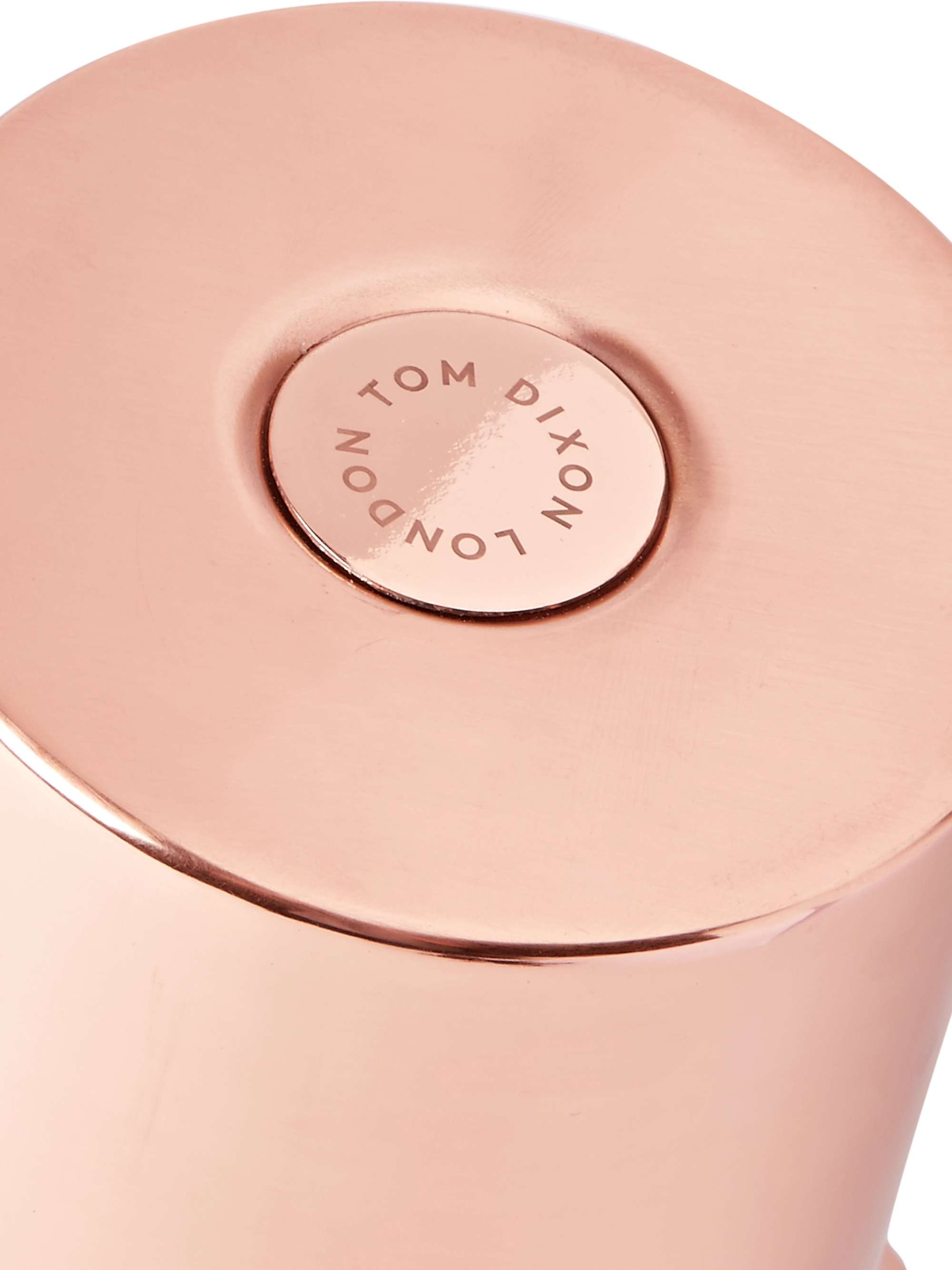 TOM DIXON Plum Copper-Plated Wine Cooler