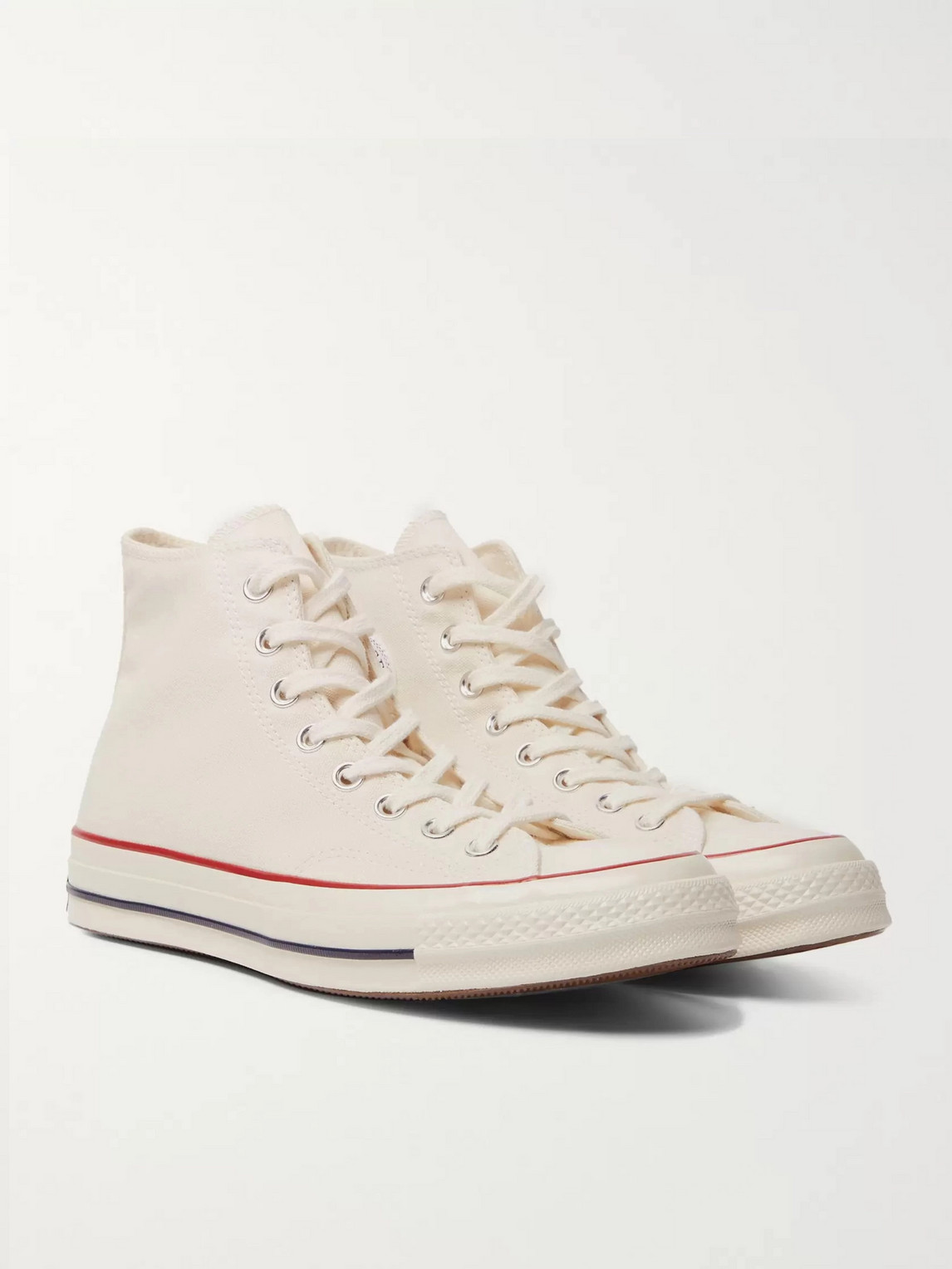 Shop Converse Chuck 70 Canvas High-top Sneakers In Neutrals