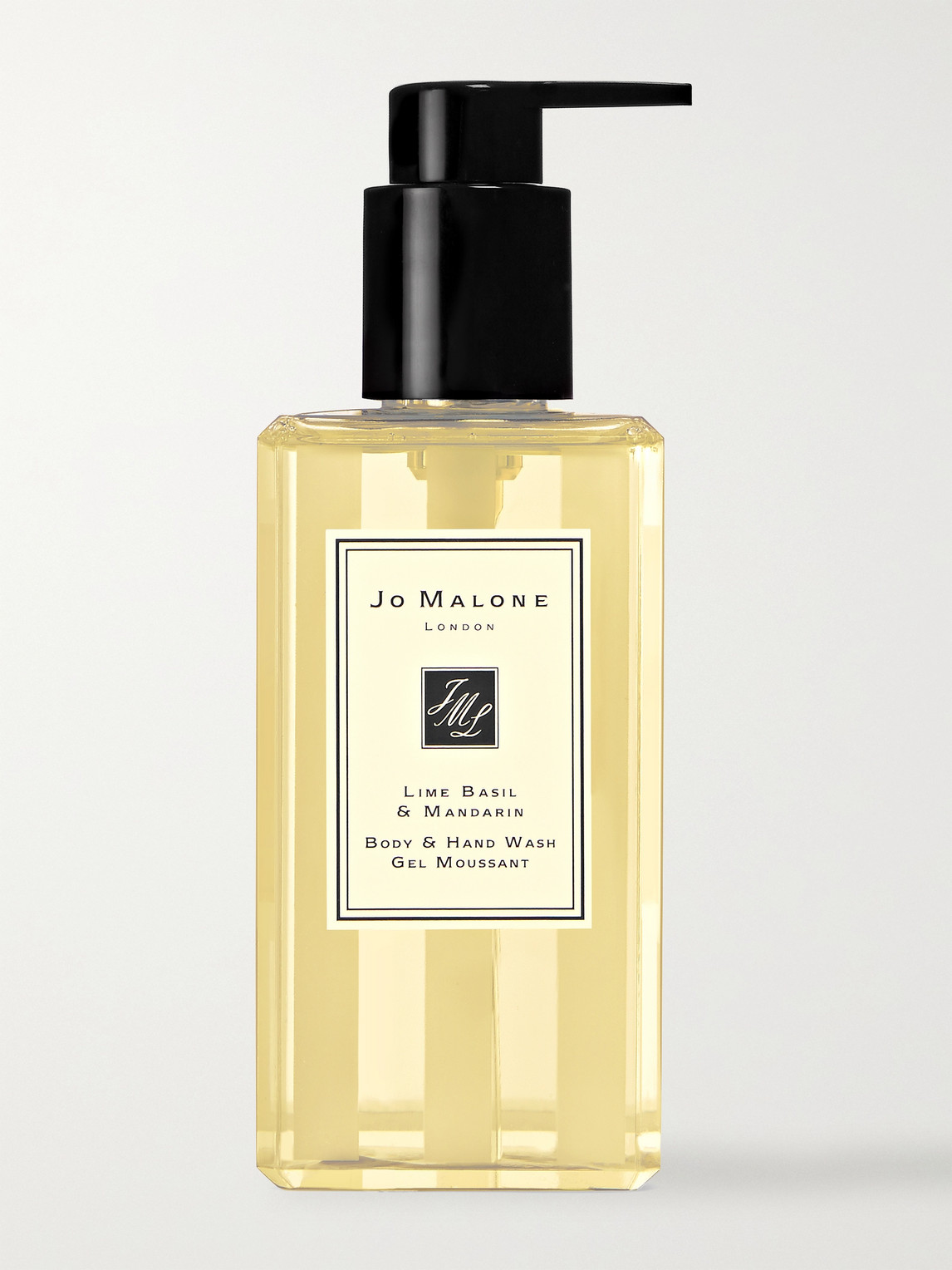 Shop Jo Malone London Lime Basil & Mandarin Body & Hand Wash, 250ml In Colorless