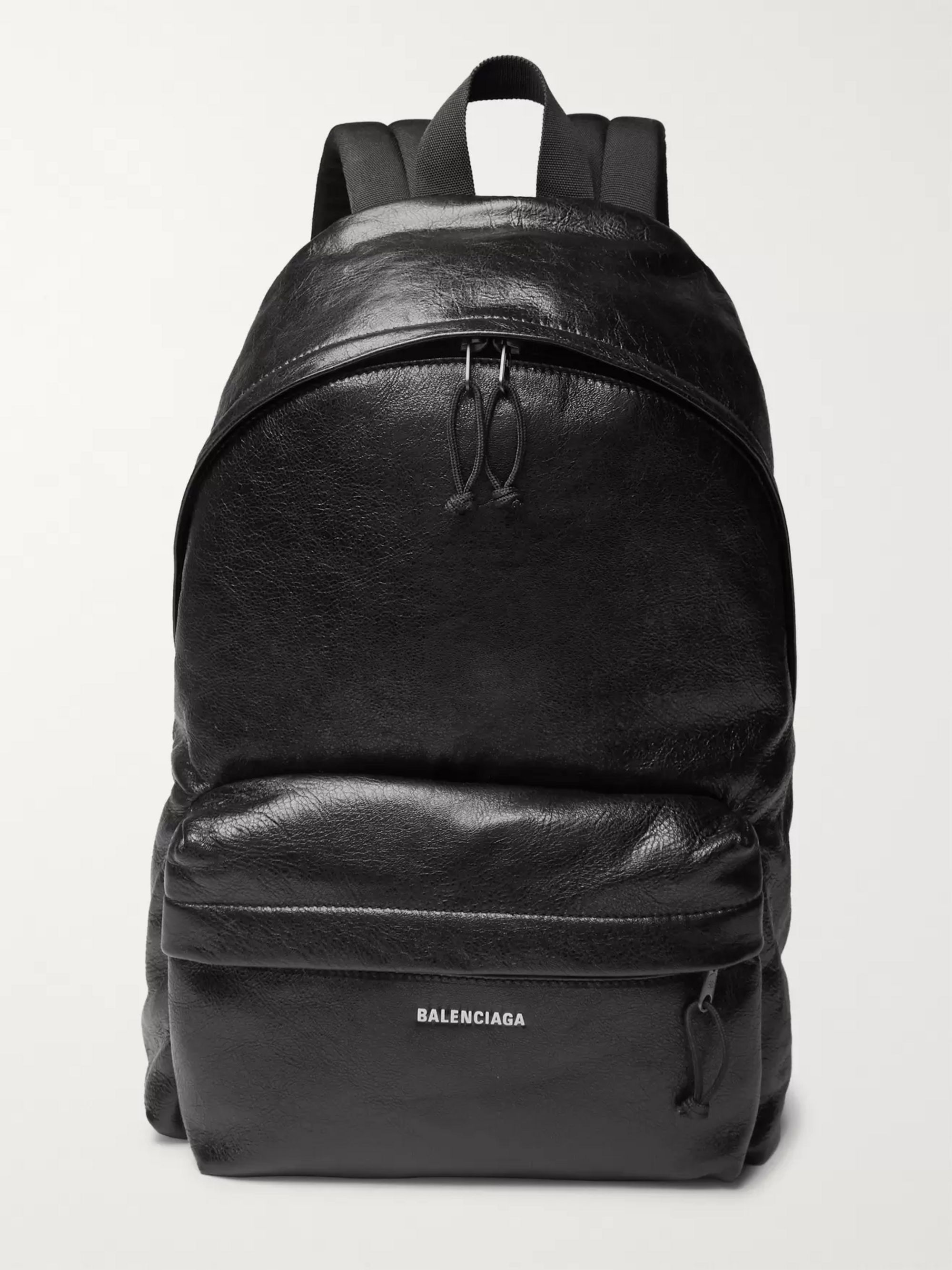 balenciaga black backpack
