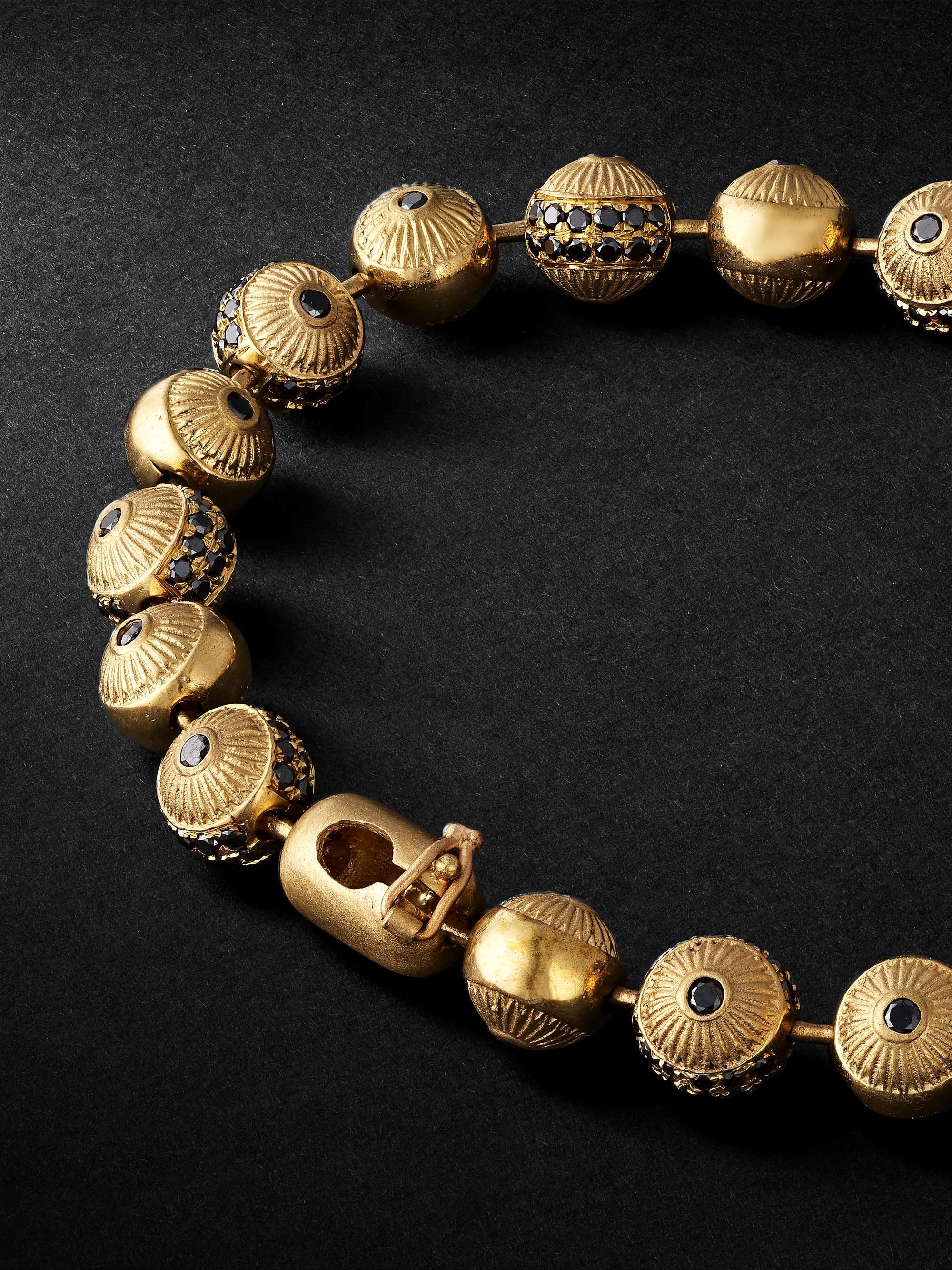 LUIS MORAIS 14-Karat Gold Diamond Bracelet