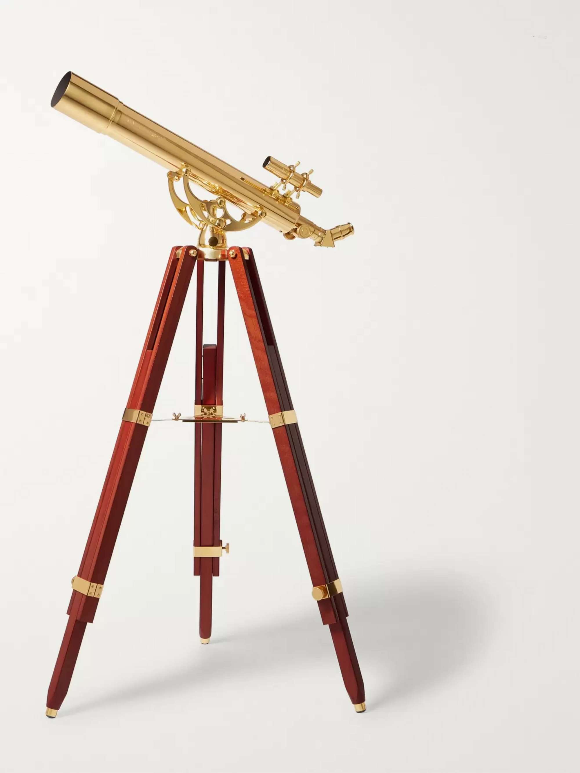 CELESTRON Ambassador 80mm Brass and Mahogany Telescope