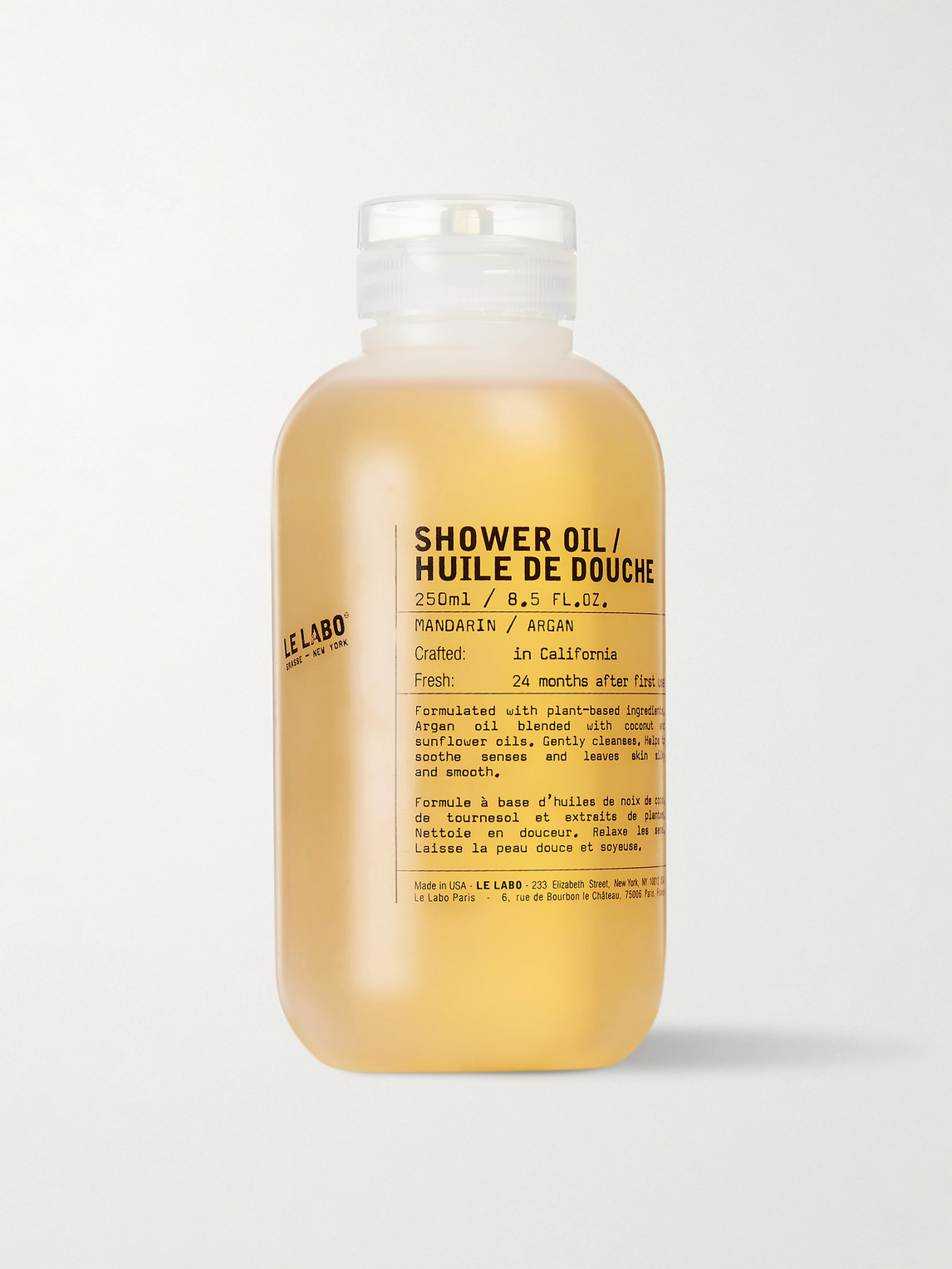 Le Labo Shower Oil In Colourless