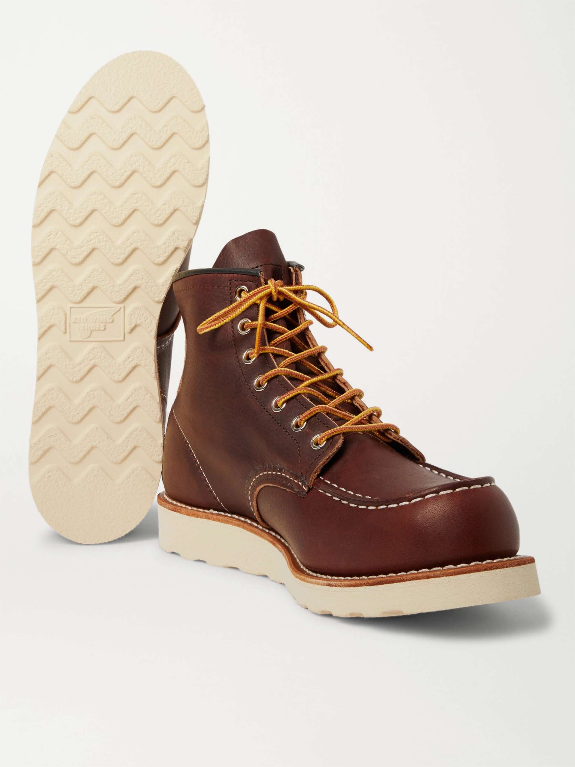 RED WING SHOES 8138 Moc Leather Boots