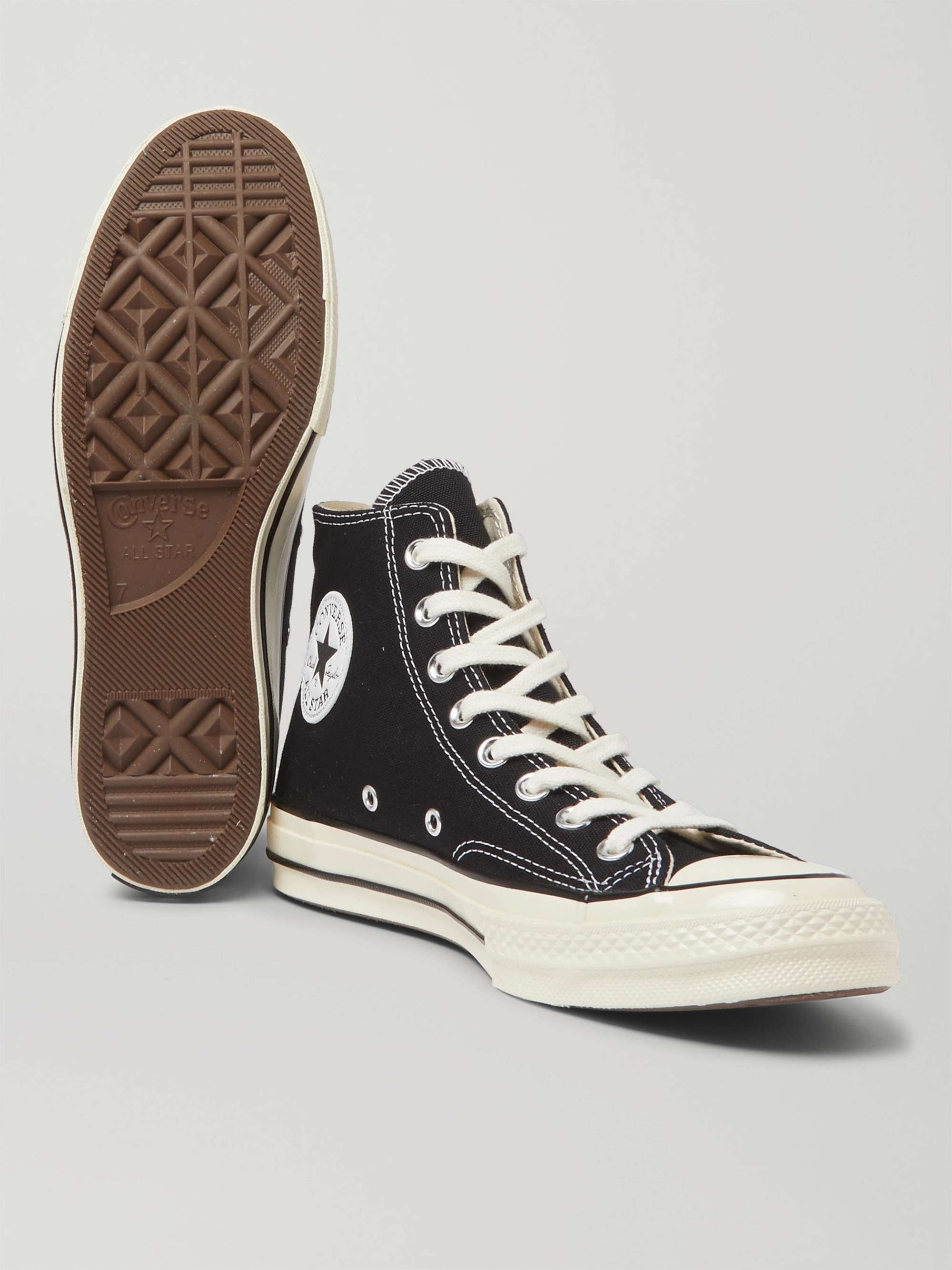 Converse Canvas Chuck 70 High-top Sneakers in Black for Men Mens Shoes Trainers High-top trainers 