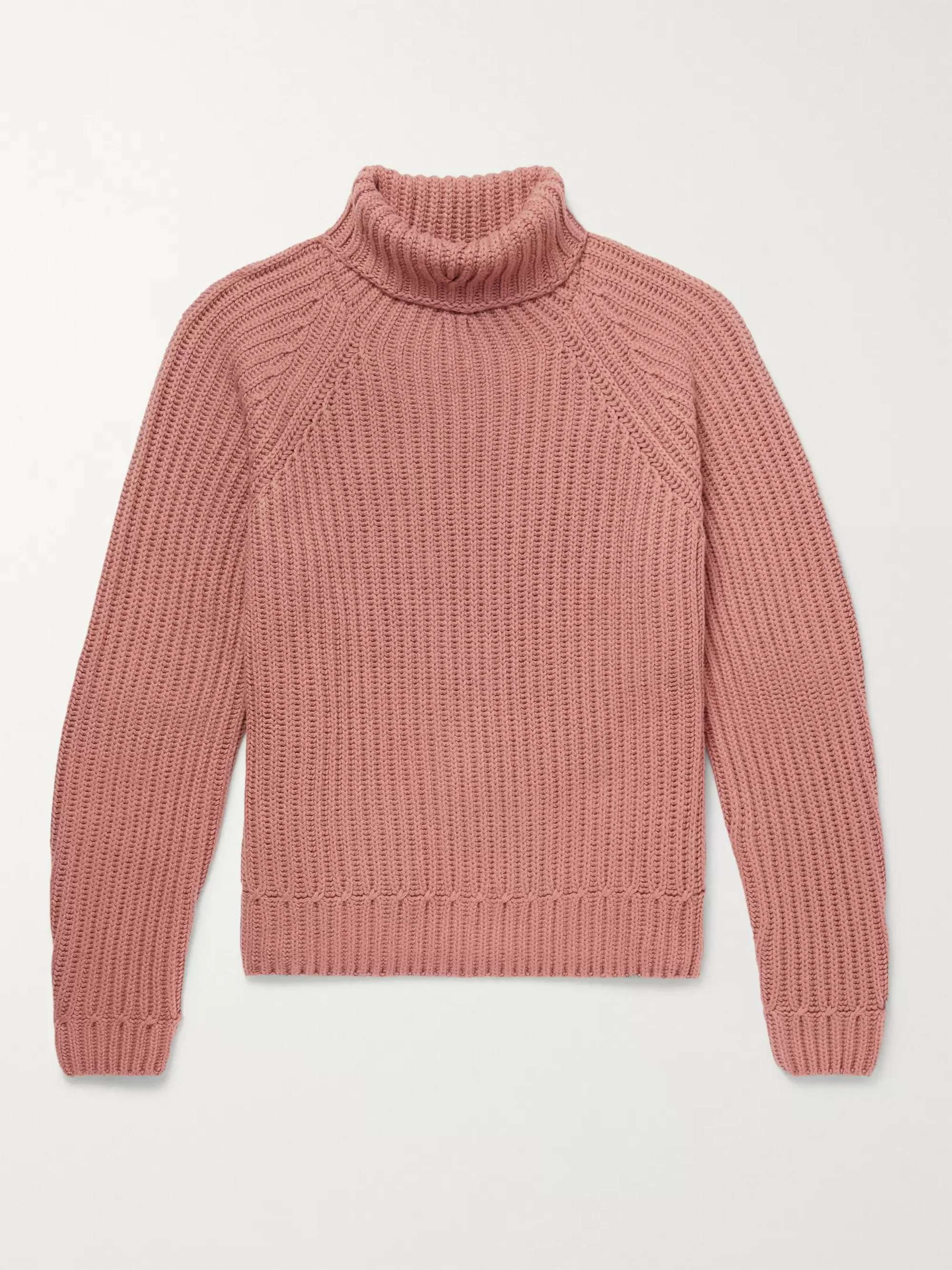 BERLUTI Ribbed Cashmere Rollneck Sweater