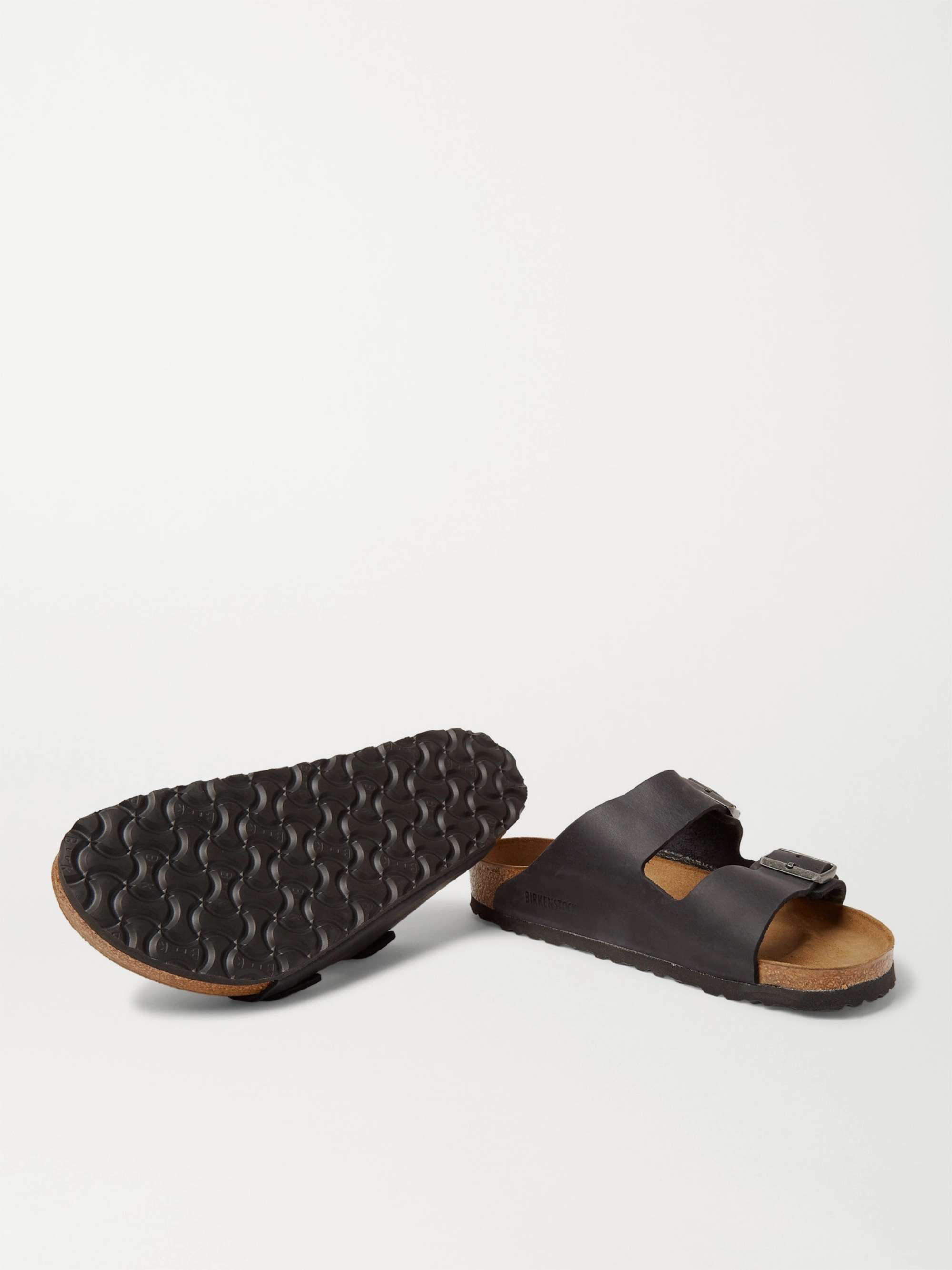 BIRKENSTOCK Arizona Oiled-Leather Sandals