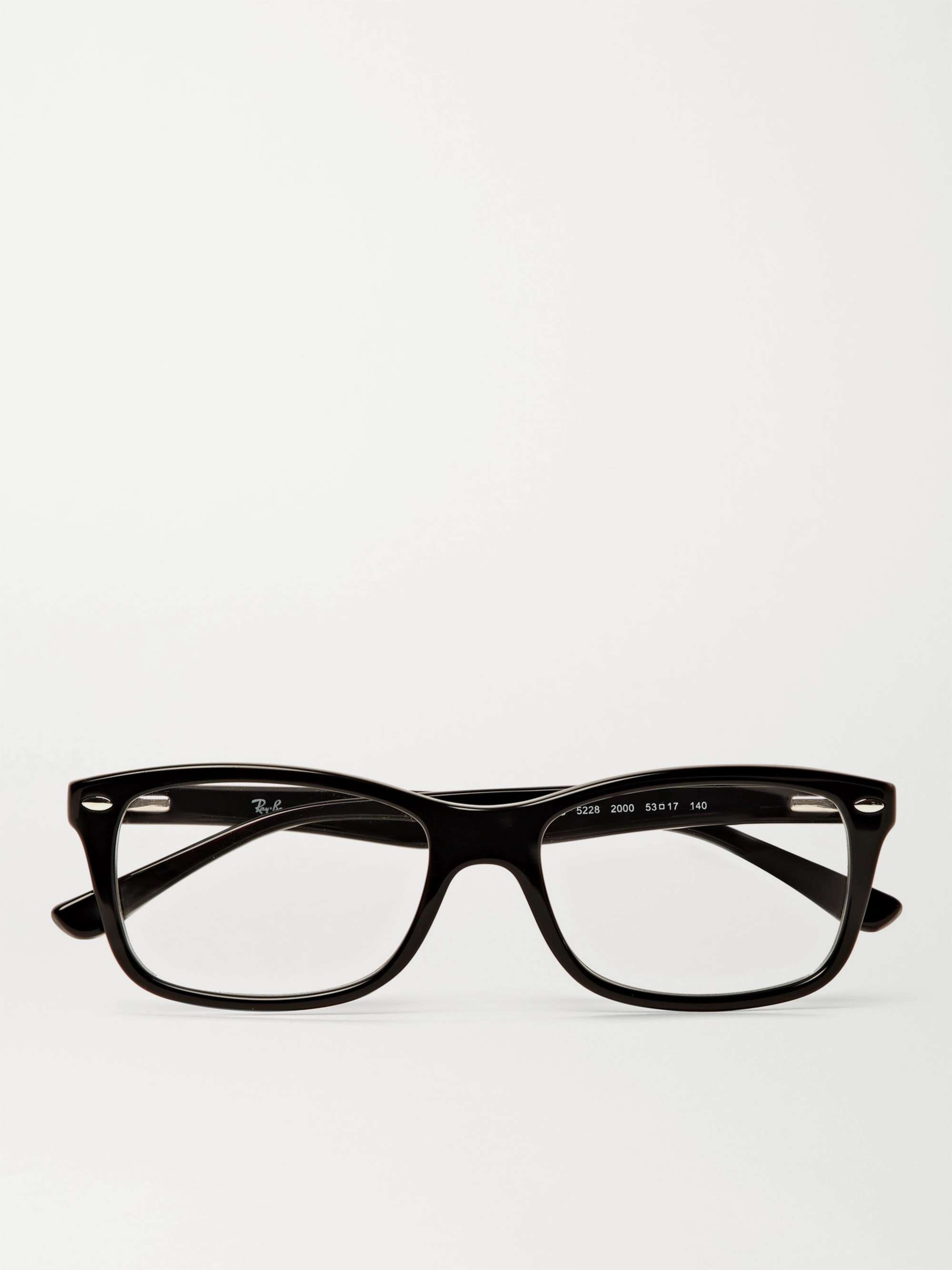 RAY-BAN Square-Frame Tortoiseshell Acetate Optical Glasses