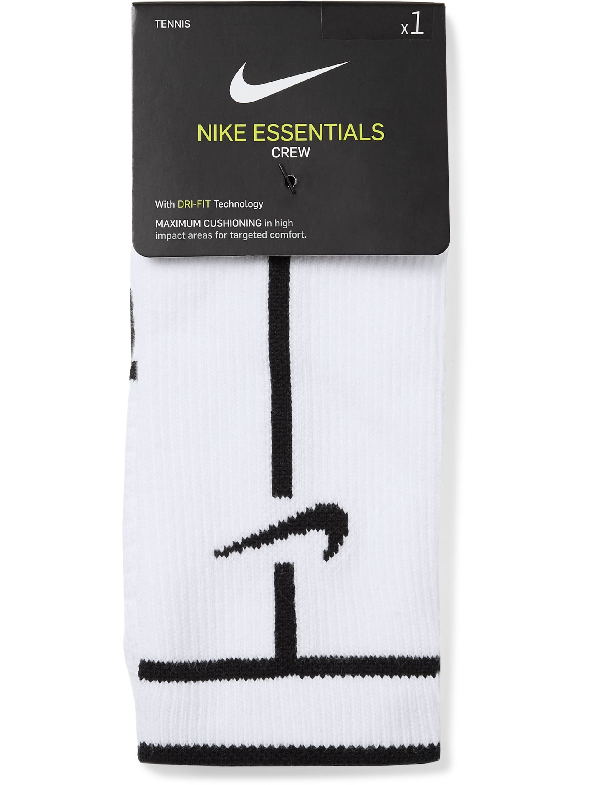 nike court essentials crew tennis socks