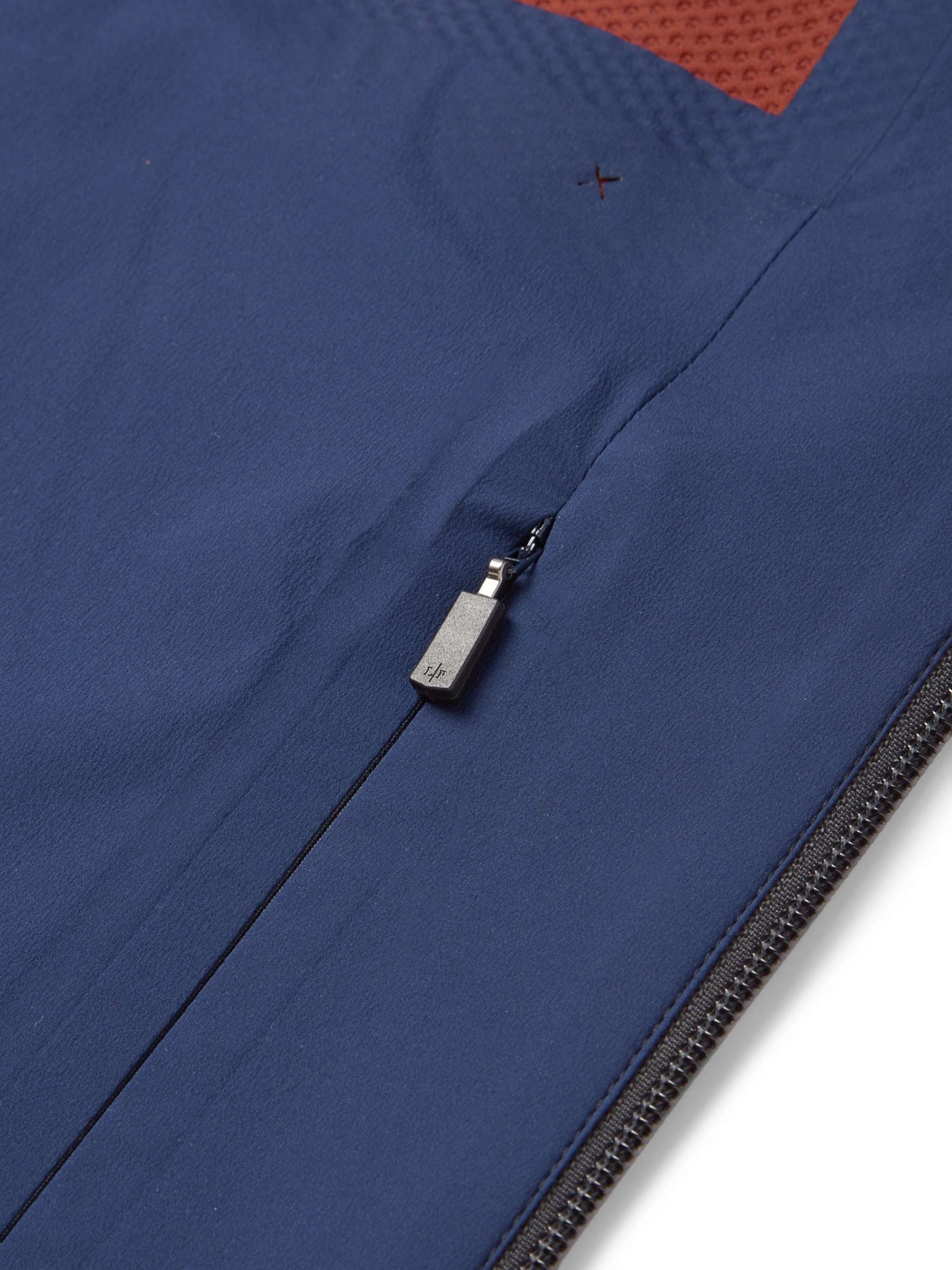 Blue Rain-System Stretch-Shell Hooded Jacket | LORO PIANA | MR PORTER