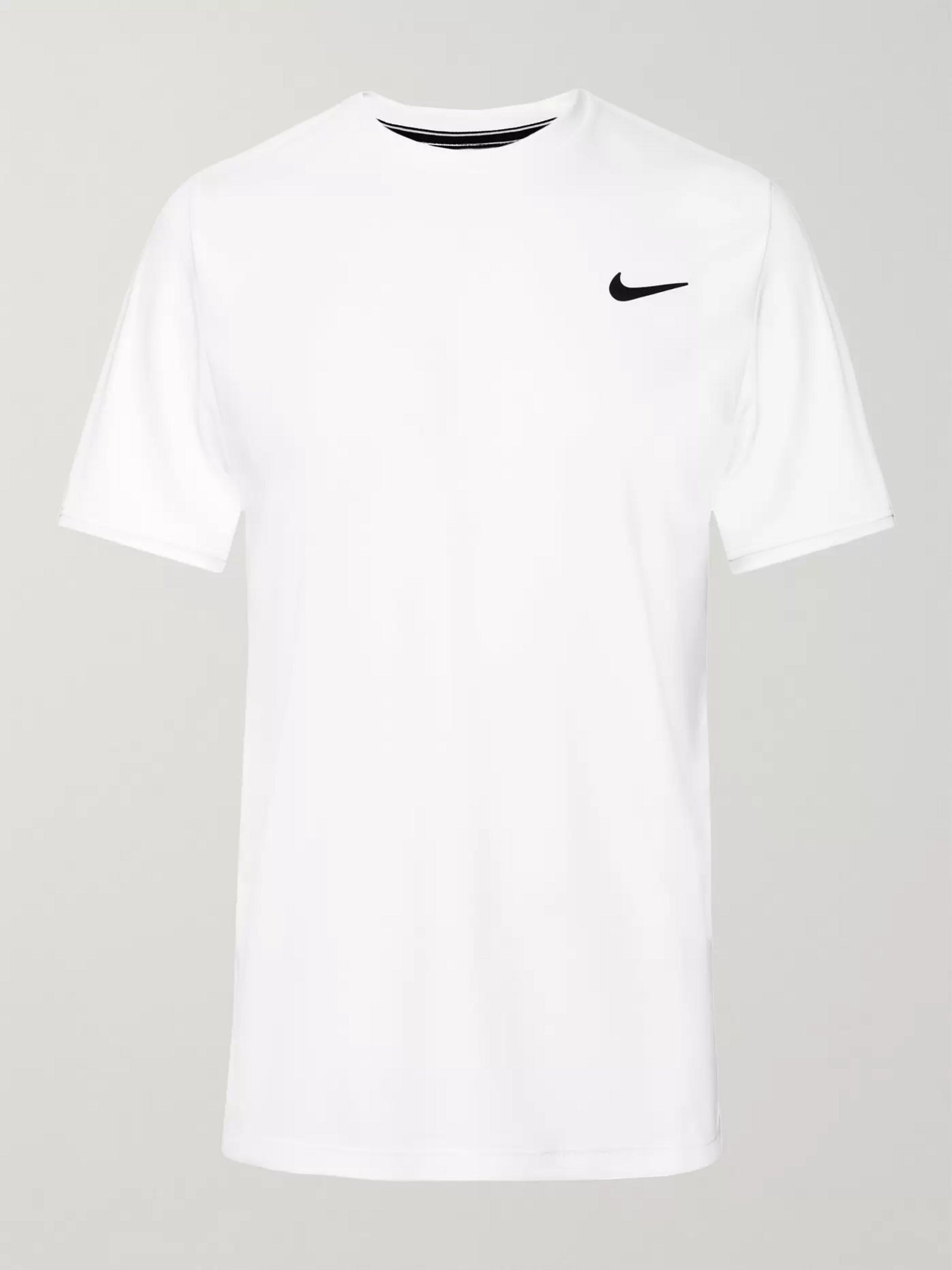 White NikeCourt Dri-FIT Tennis T-Shirt 
