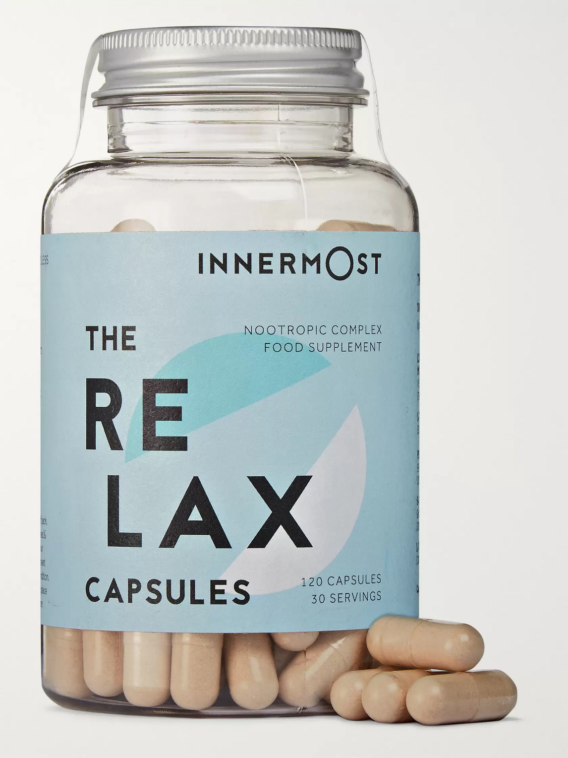 Innermost The Relax Supplement, 120 Capsules In Colorless