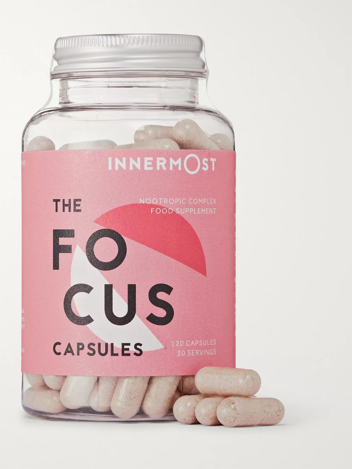 Innermost The Focus Supplement, 120 Capsules In Colorless
