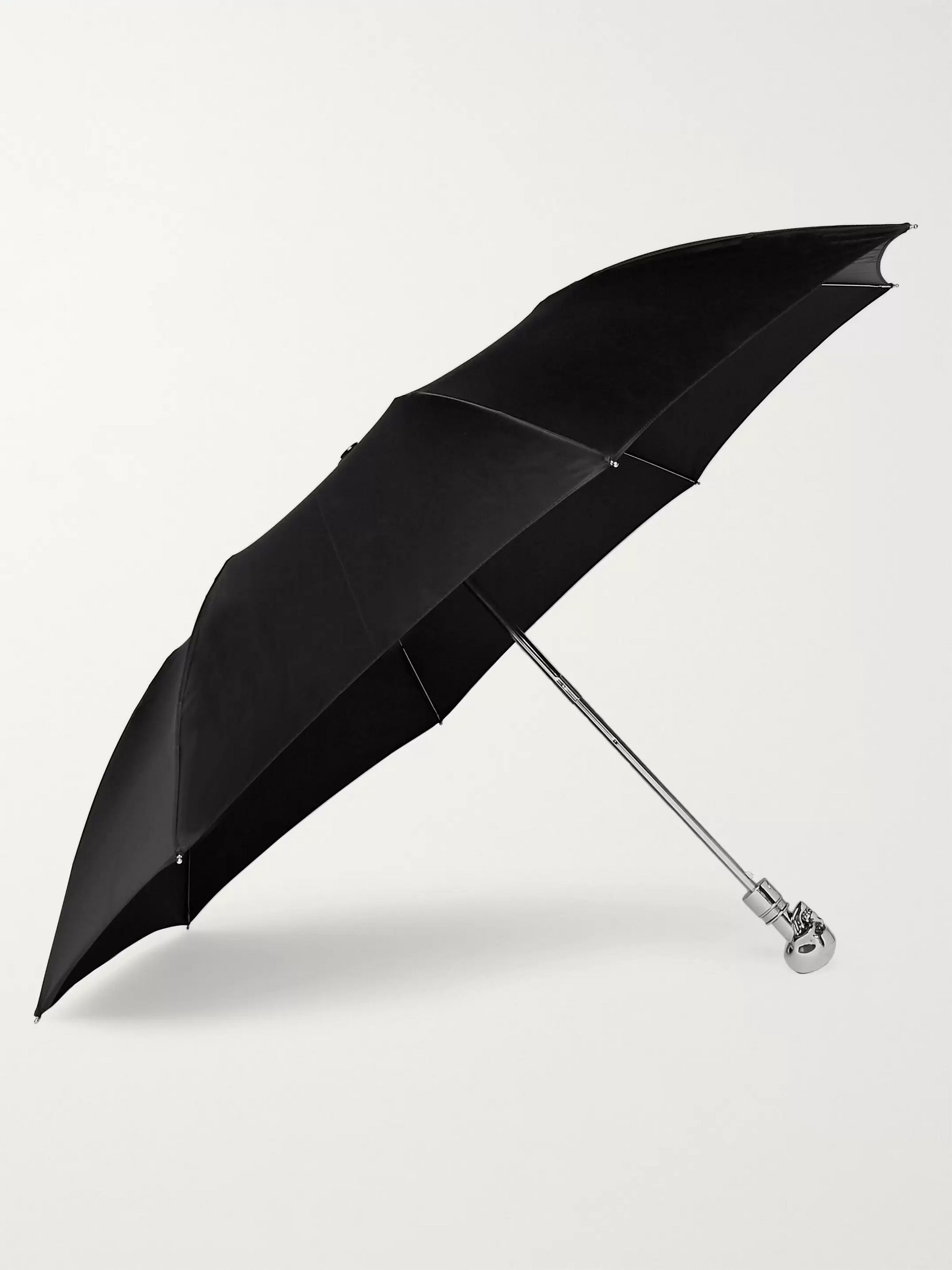 Black Skull-Handle Umbrella | Alexander 