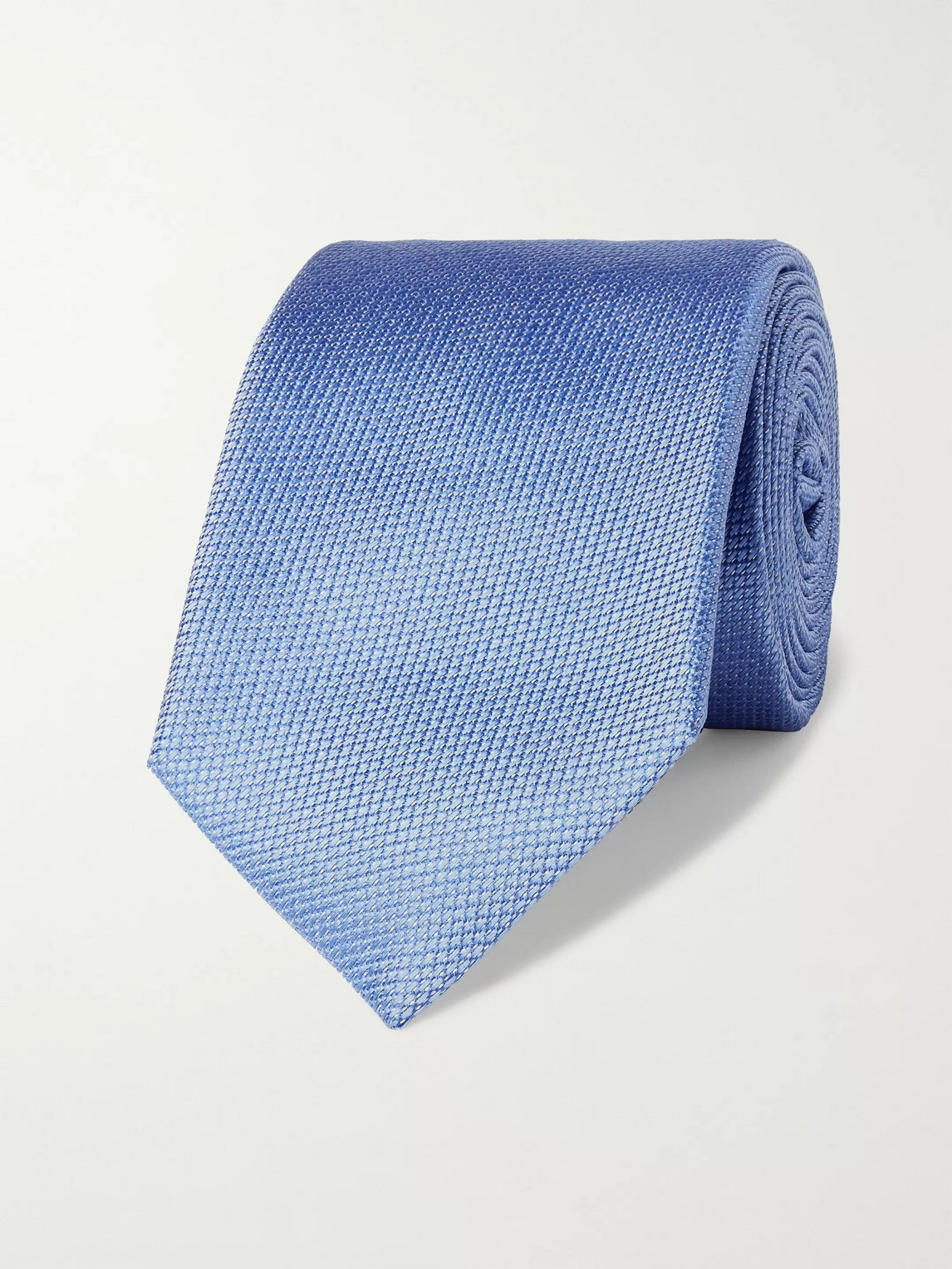 Canali 8cm Silk-jacquard Tie In Blue