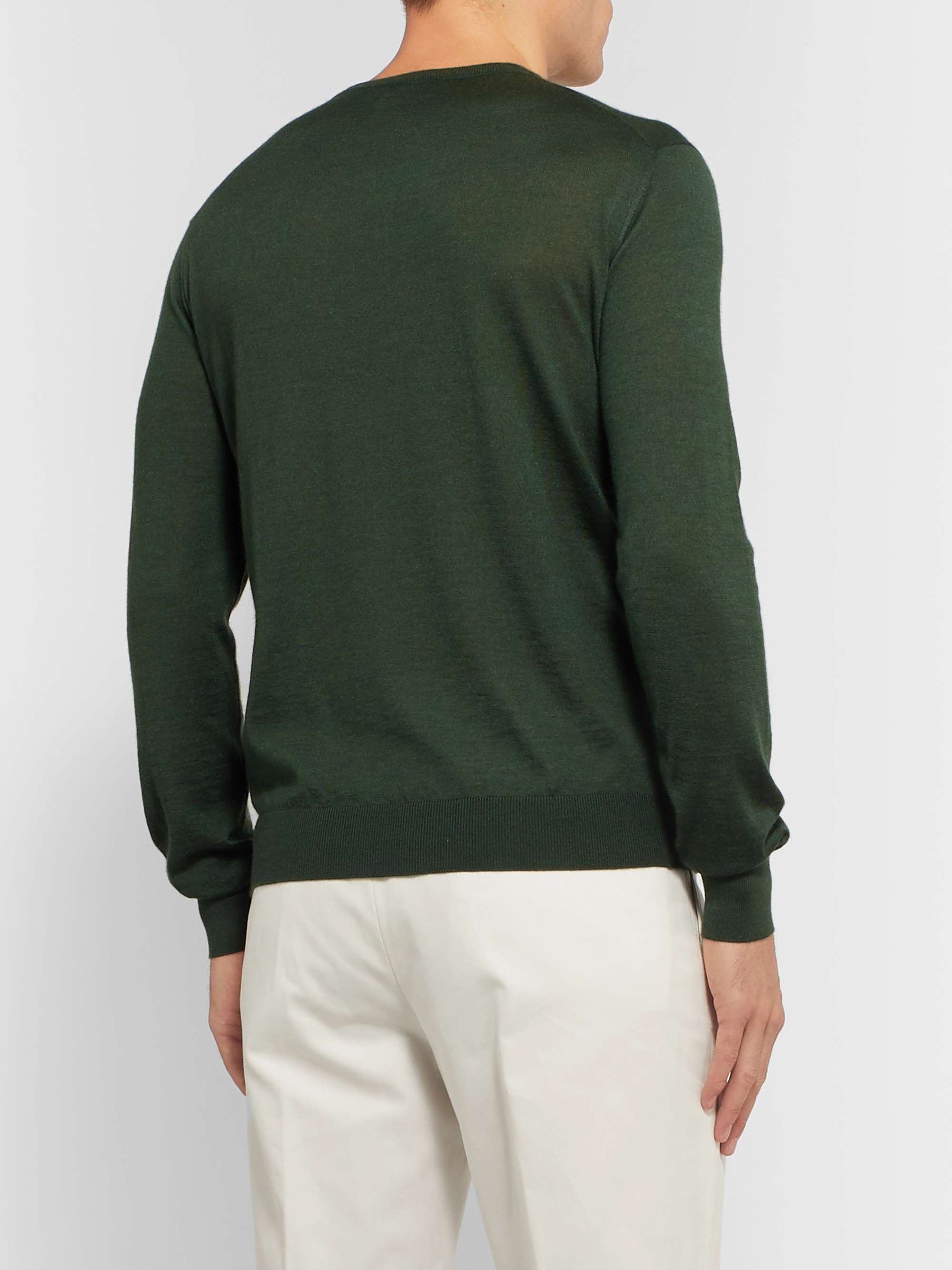 CHARVET Cashmere and Silk-Blend Sweater