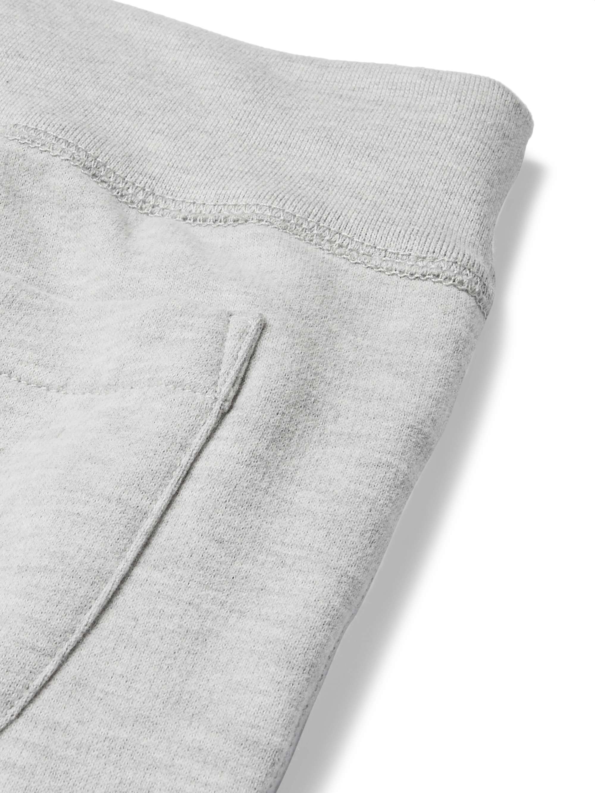 POLO RALPH LAUREN Slim-Fit Logo-Embroidered Fleece-Back Cotton-Blend Jersey Sweapants