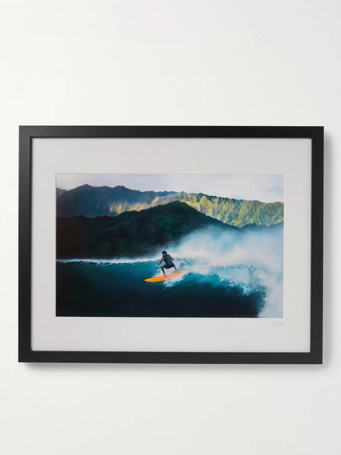 Sonic Editions Framed 1975 Kauai Print, 16&quot; X 20&quot; In Multi