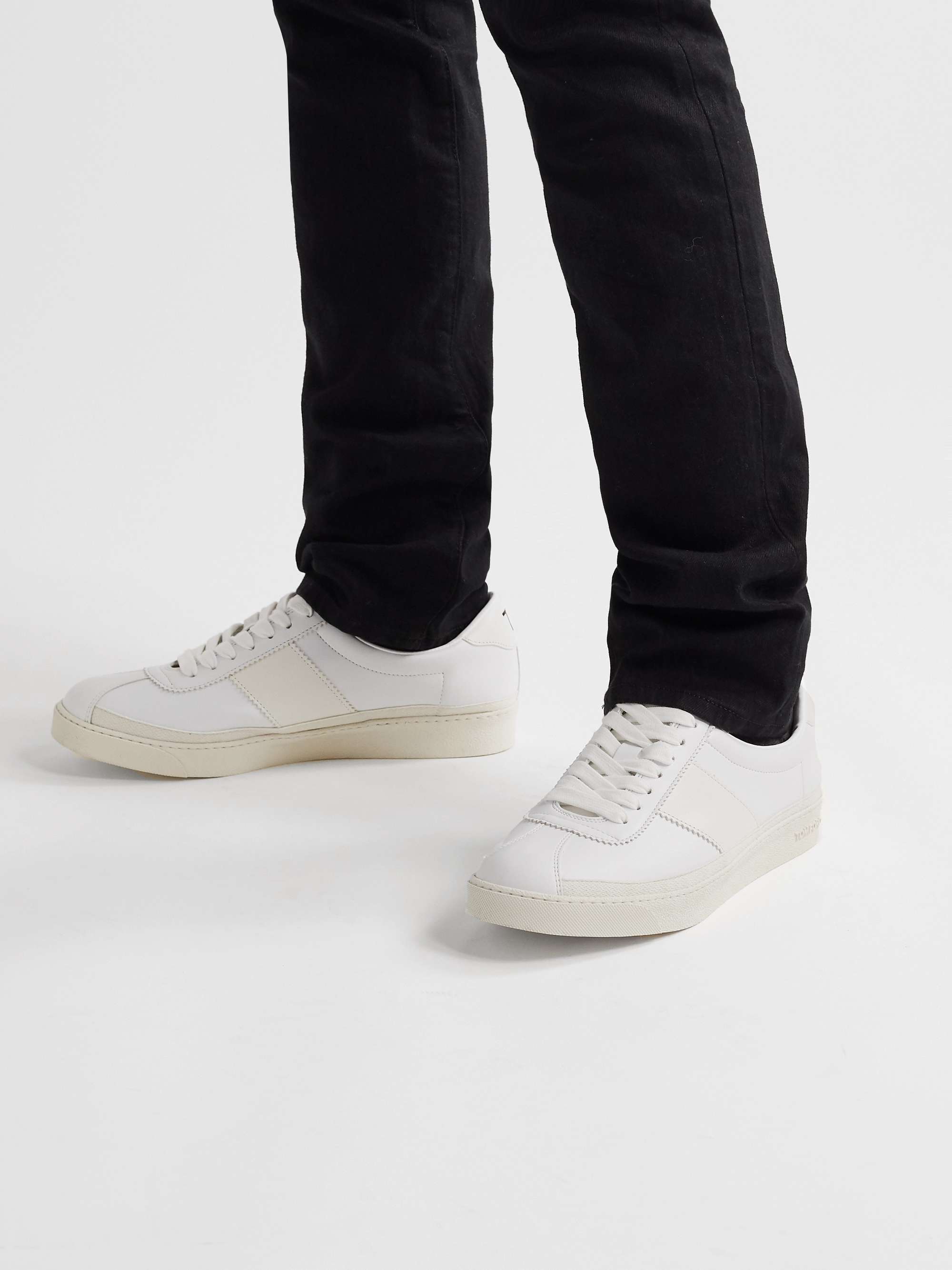 TOM FORD Bannister Leather Sneakers