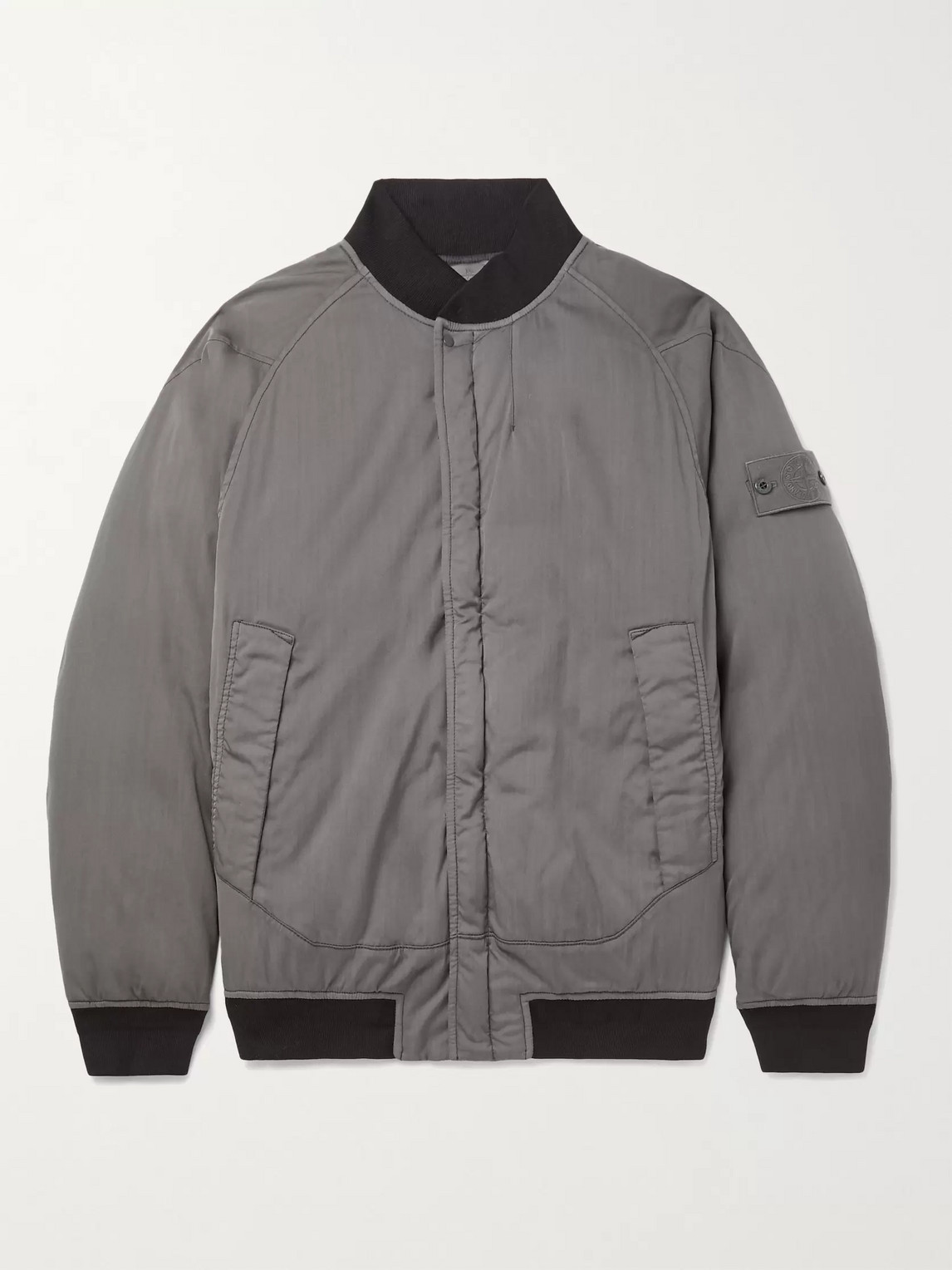 STONE ISLAND GHOST DOWN BOMBER JACKET