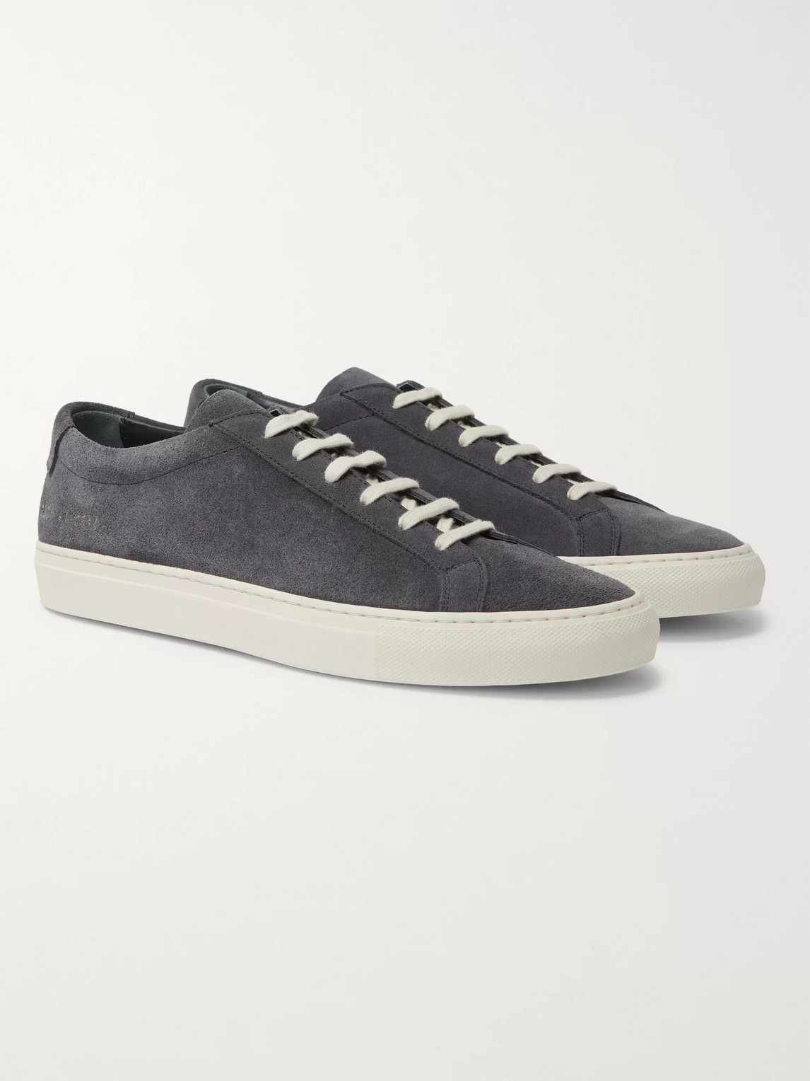 COMMON PROJECTS ACHILLES SUEDE SNEAKERS