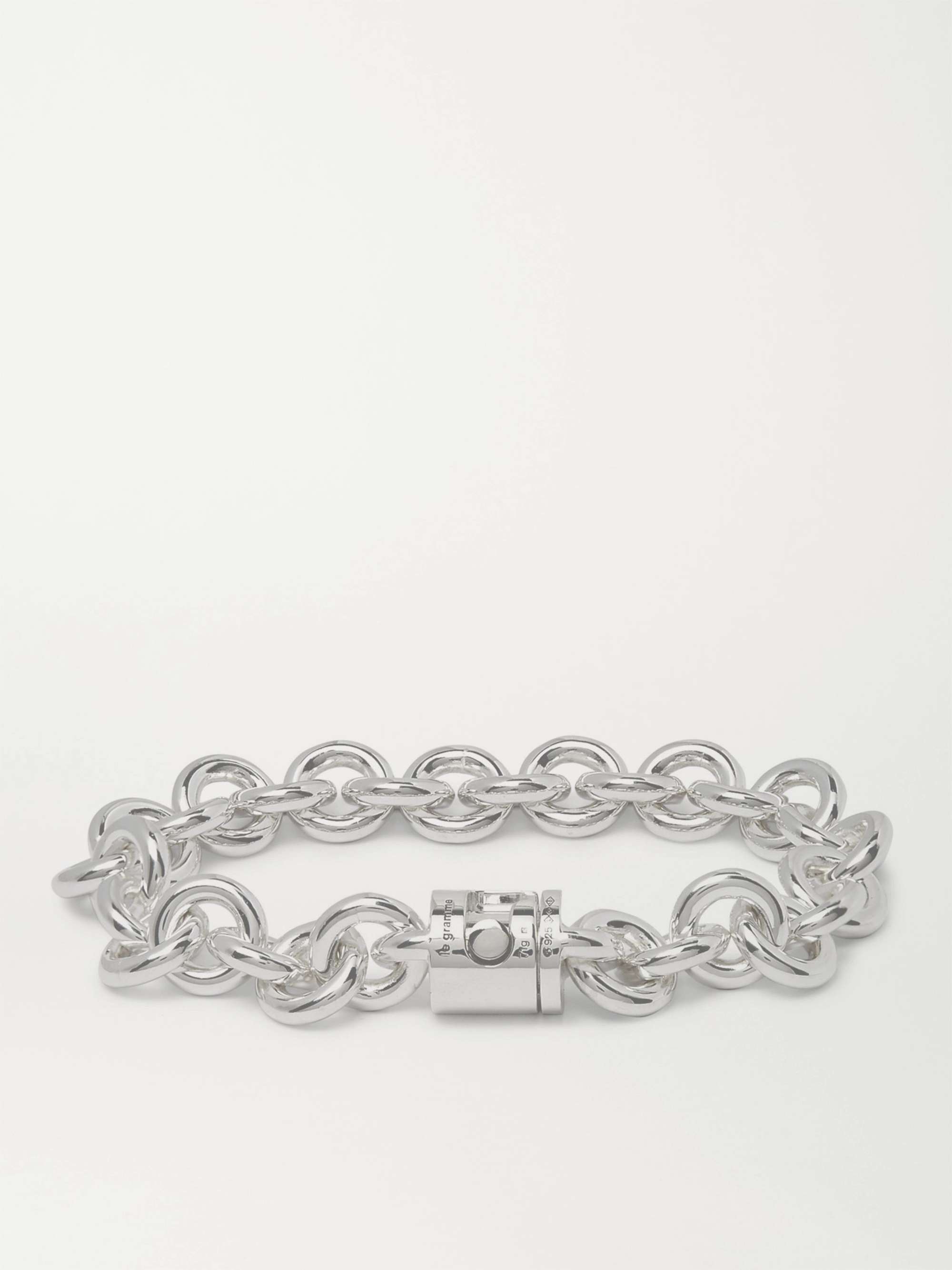 Le 103 Sterling Silver Chain Bracelet