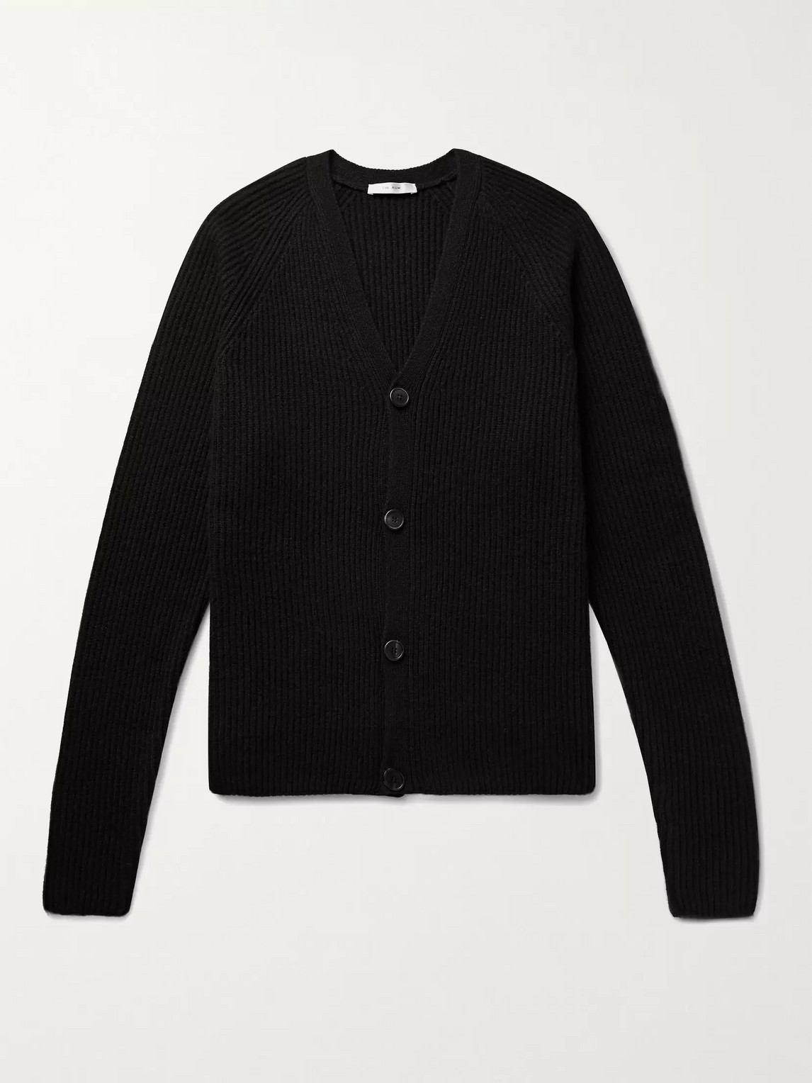 THE ROW FRANCOIS MERINO WOOL AND CASHMERE-BLEND CARDIGAN