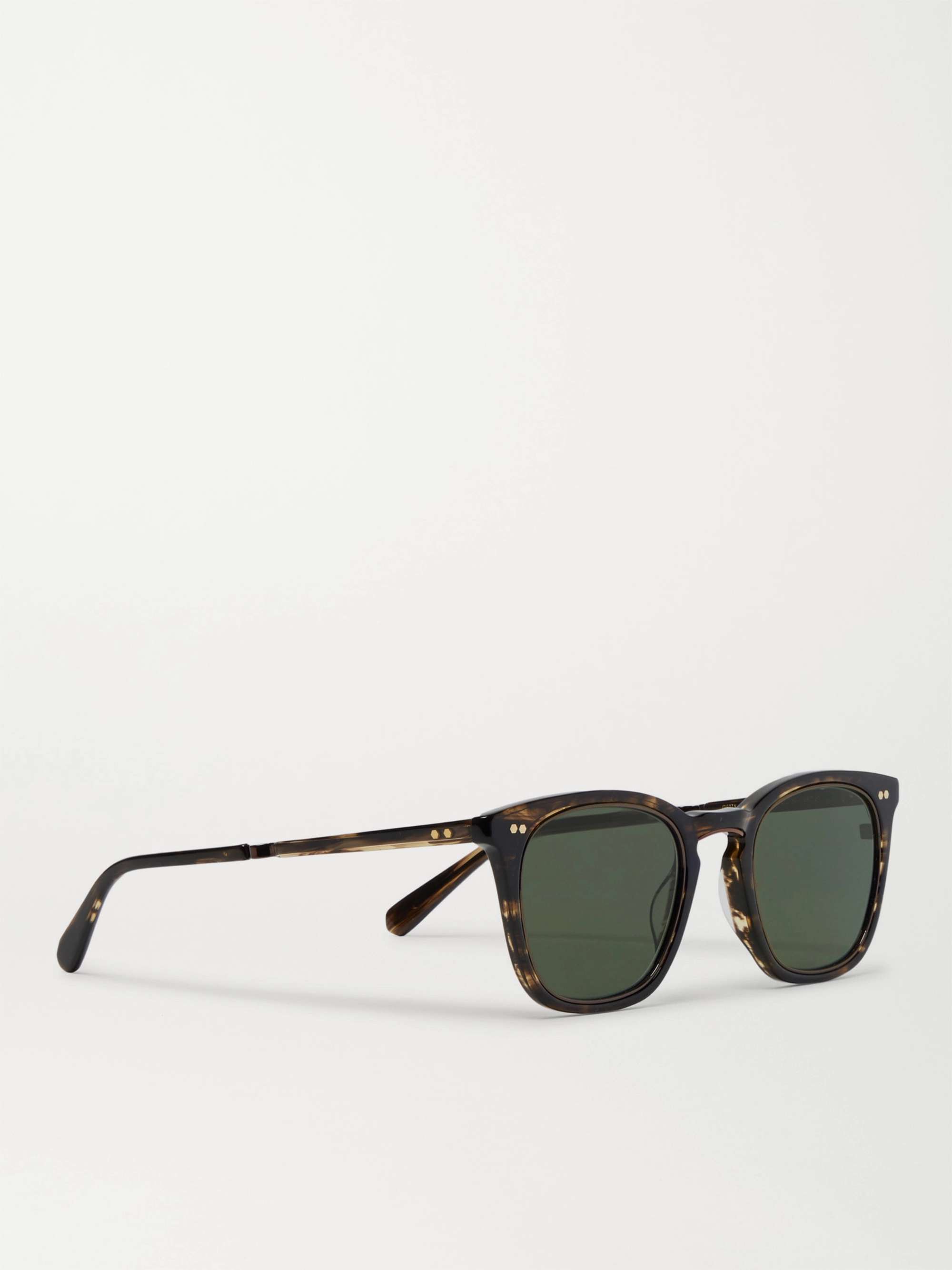 MR LEIGHT Getty S Square-Frame Tortoiseshell Acetate Sunglasses