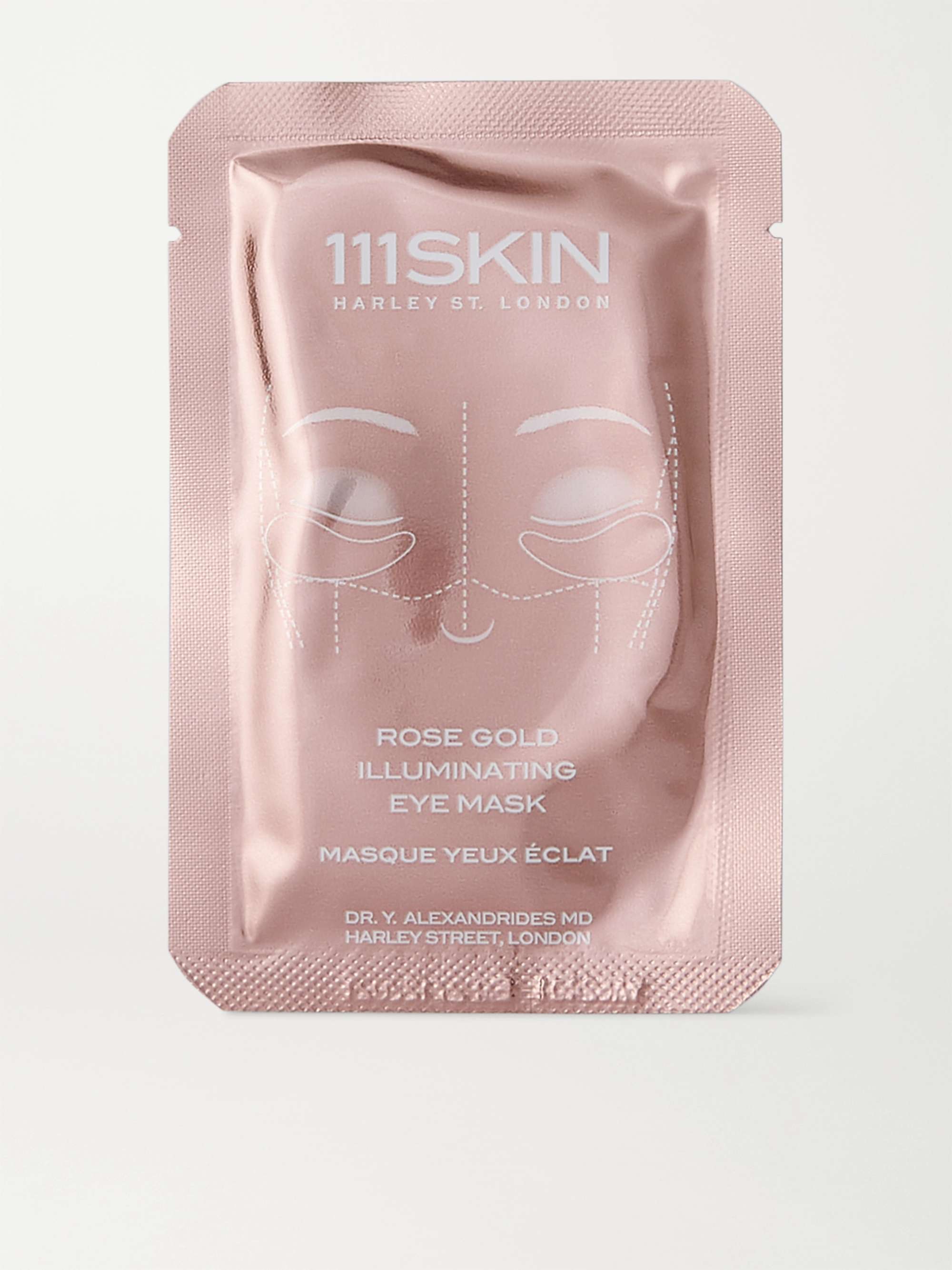 111SKIN Rose Gold Illuminating Eye Mask, 8 x 6ml