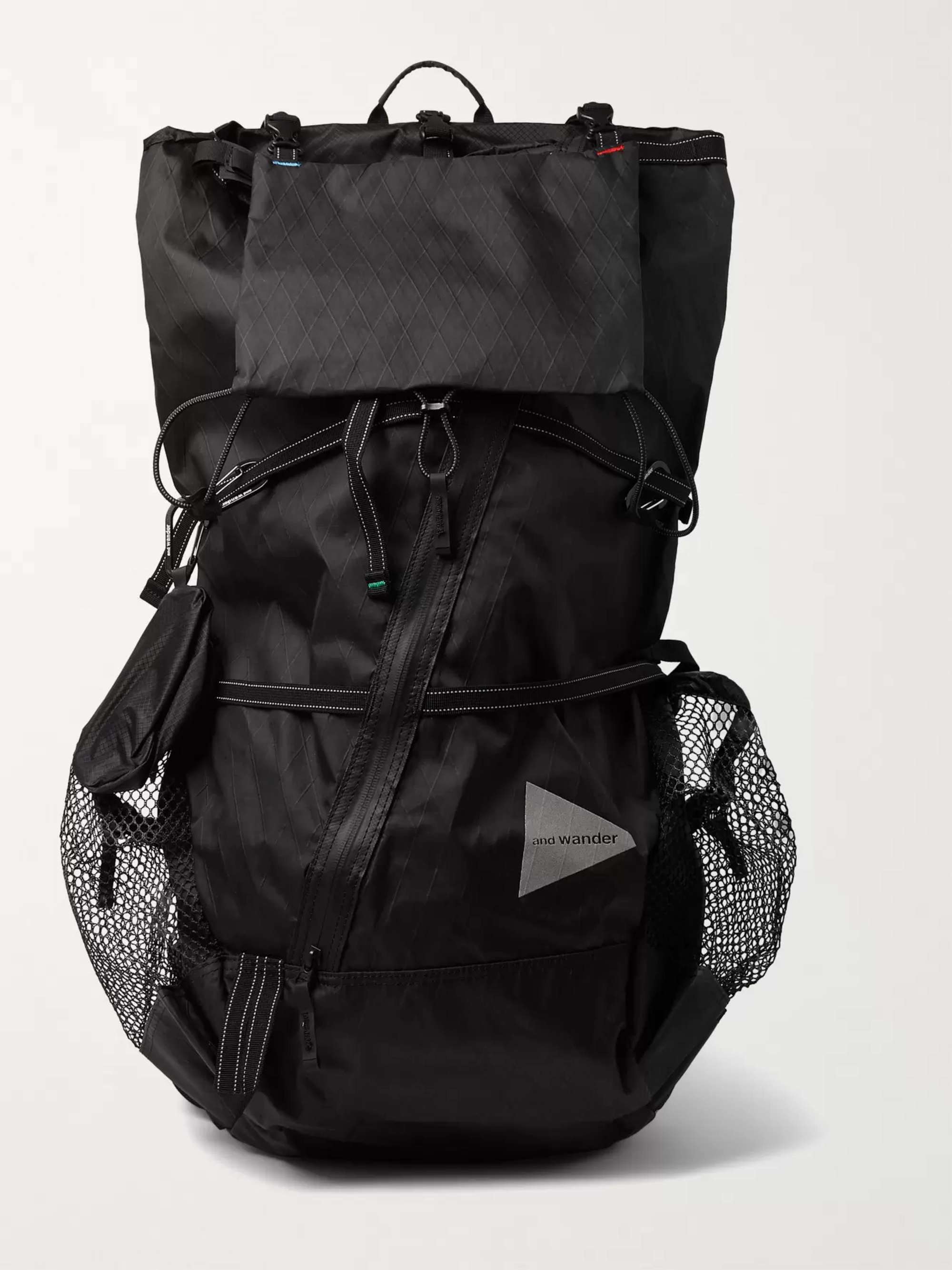 AND WANDER CORDURA-Trimmed X-Pac Backpack