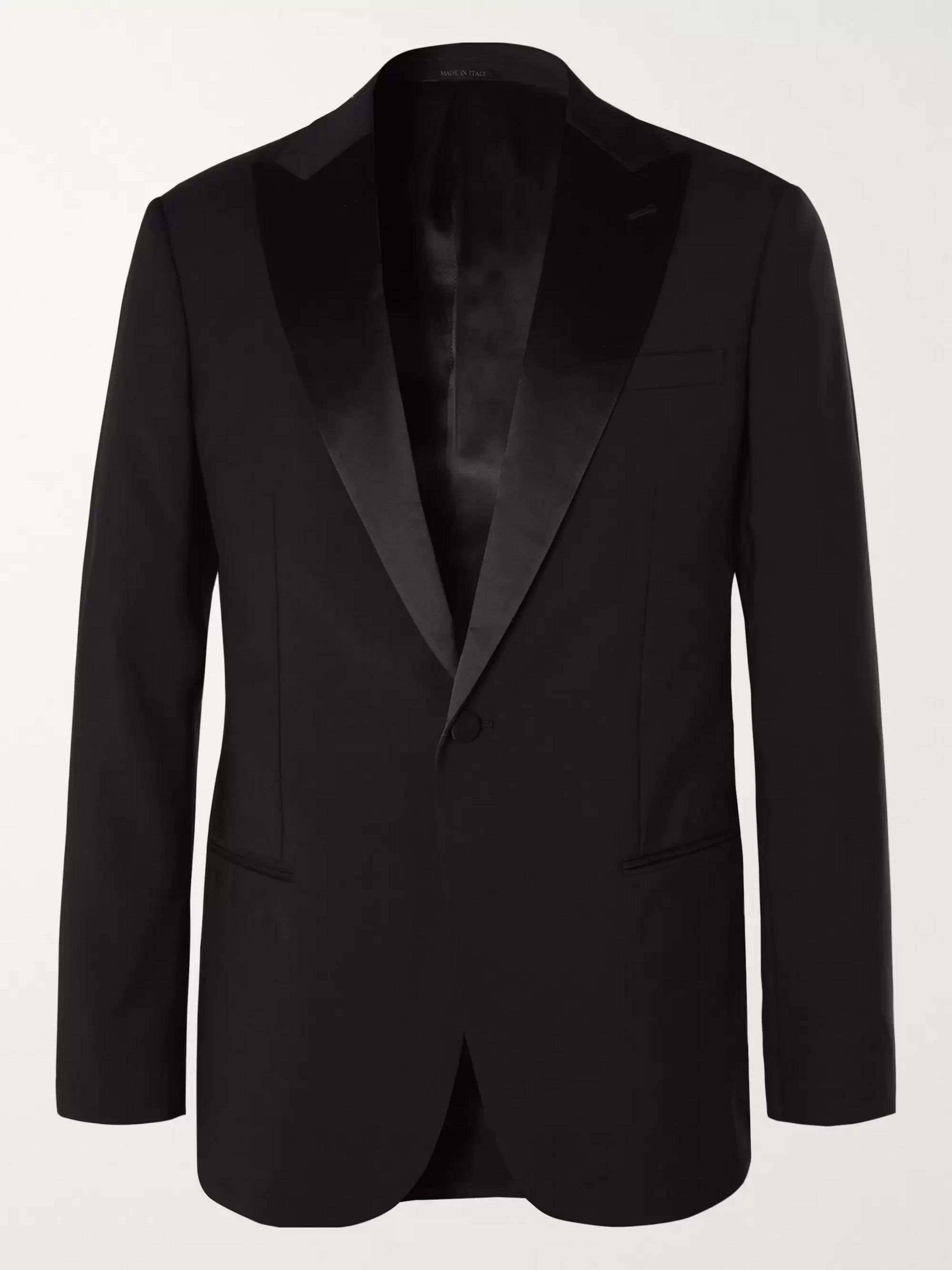 armani black jacket