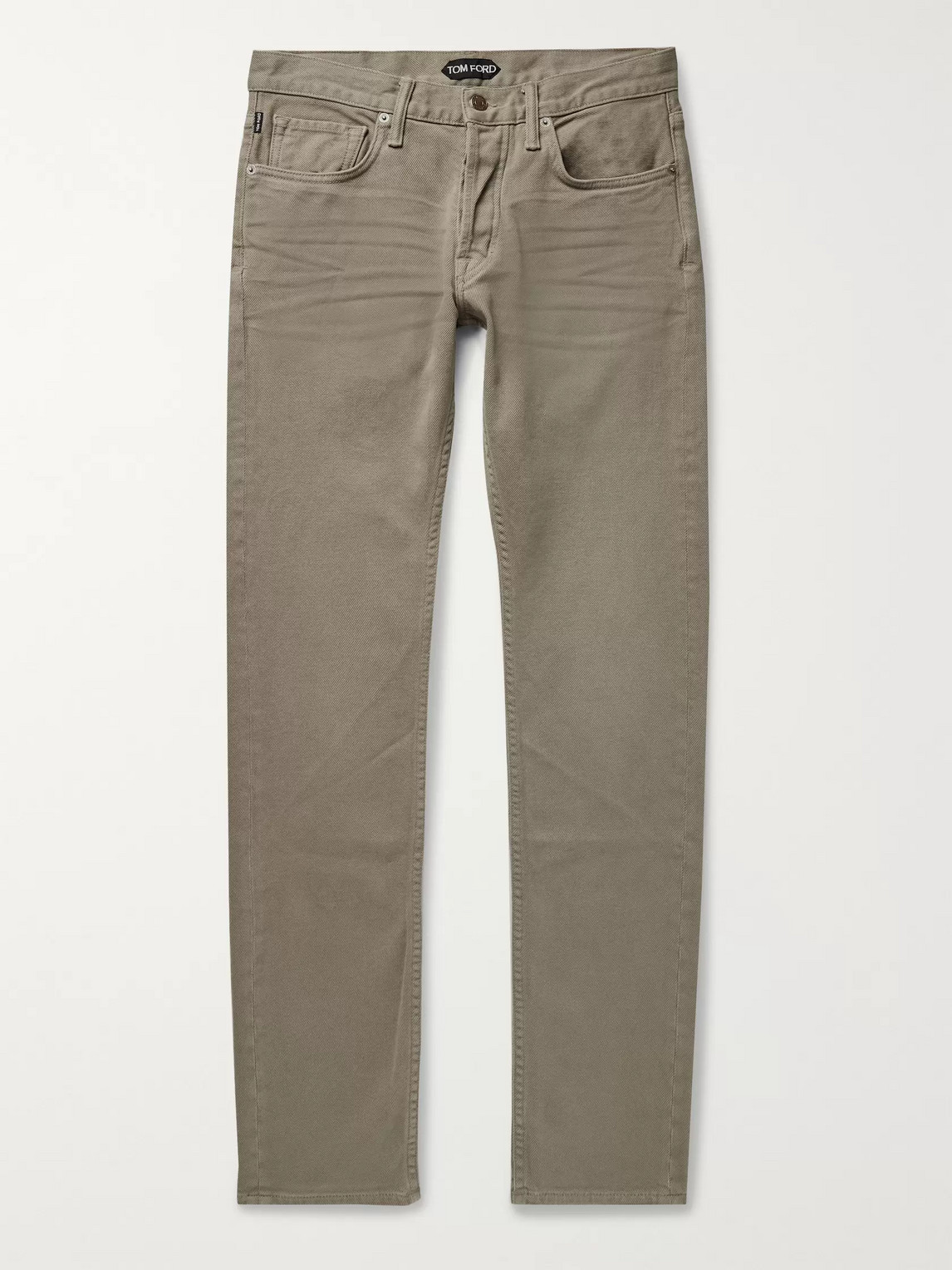 Tom Ford Slim-fit Denim Jeans In Neutrals