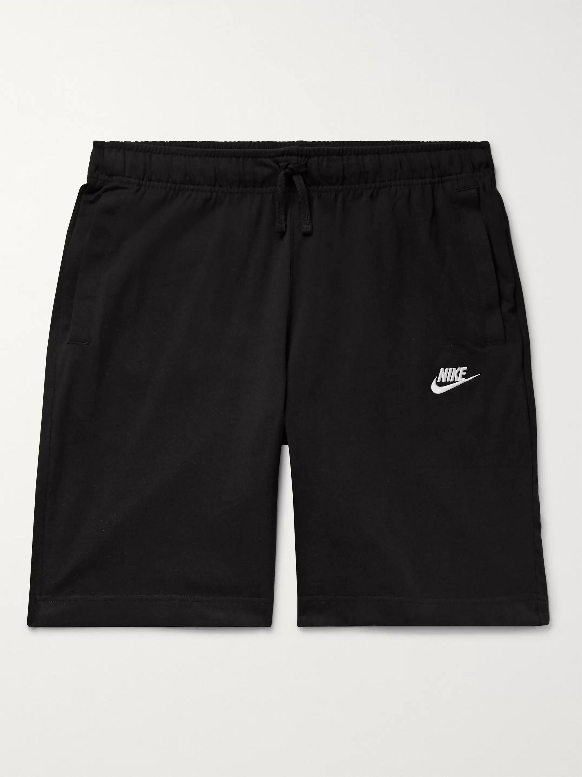 black cotton nike shorts 