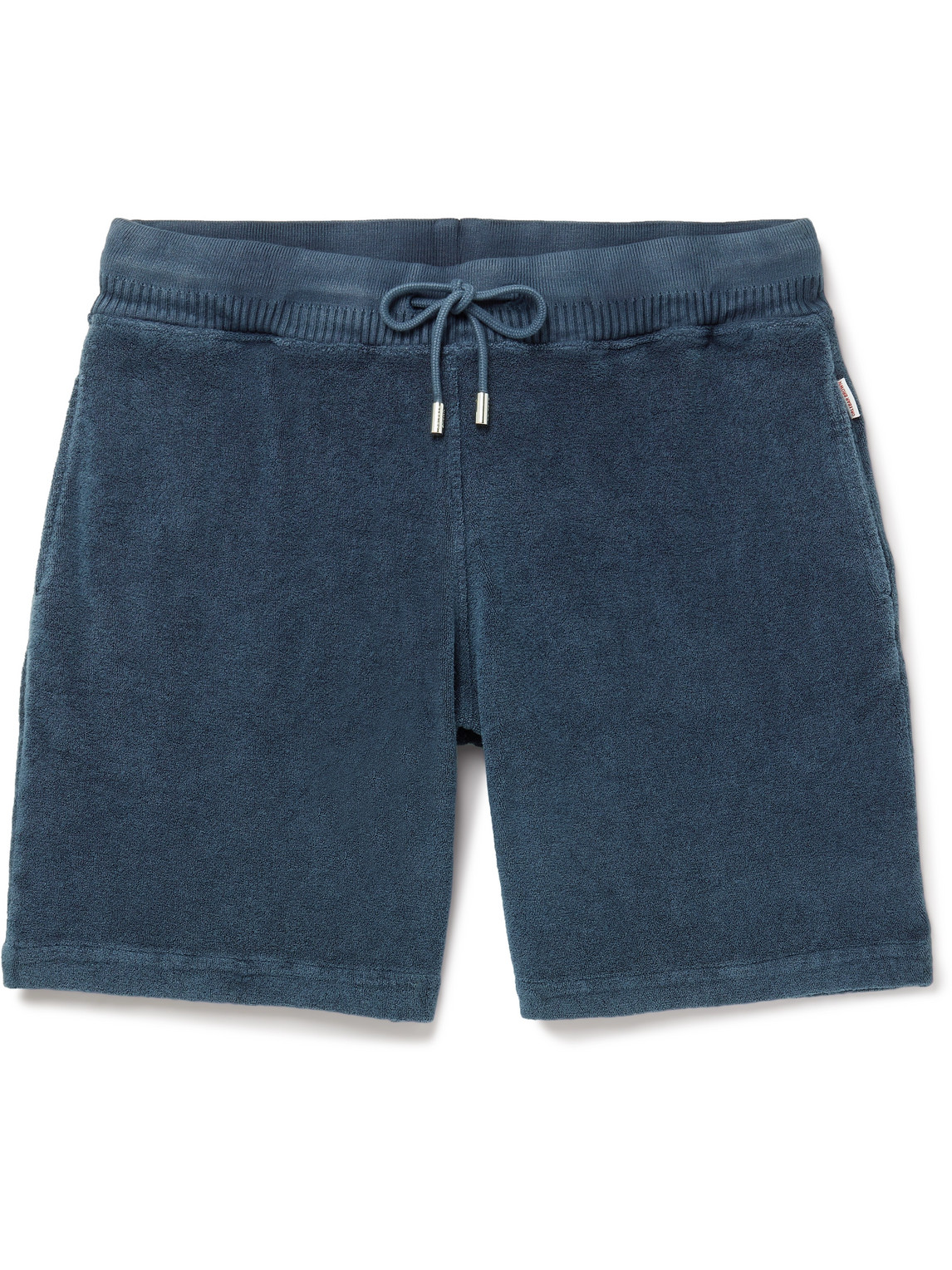ORLEBAR BROWN AFADOR GARMENT-DYED COTTON-TERRY SHORTS