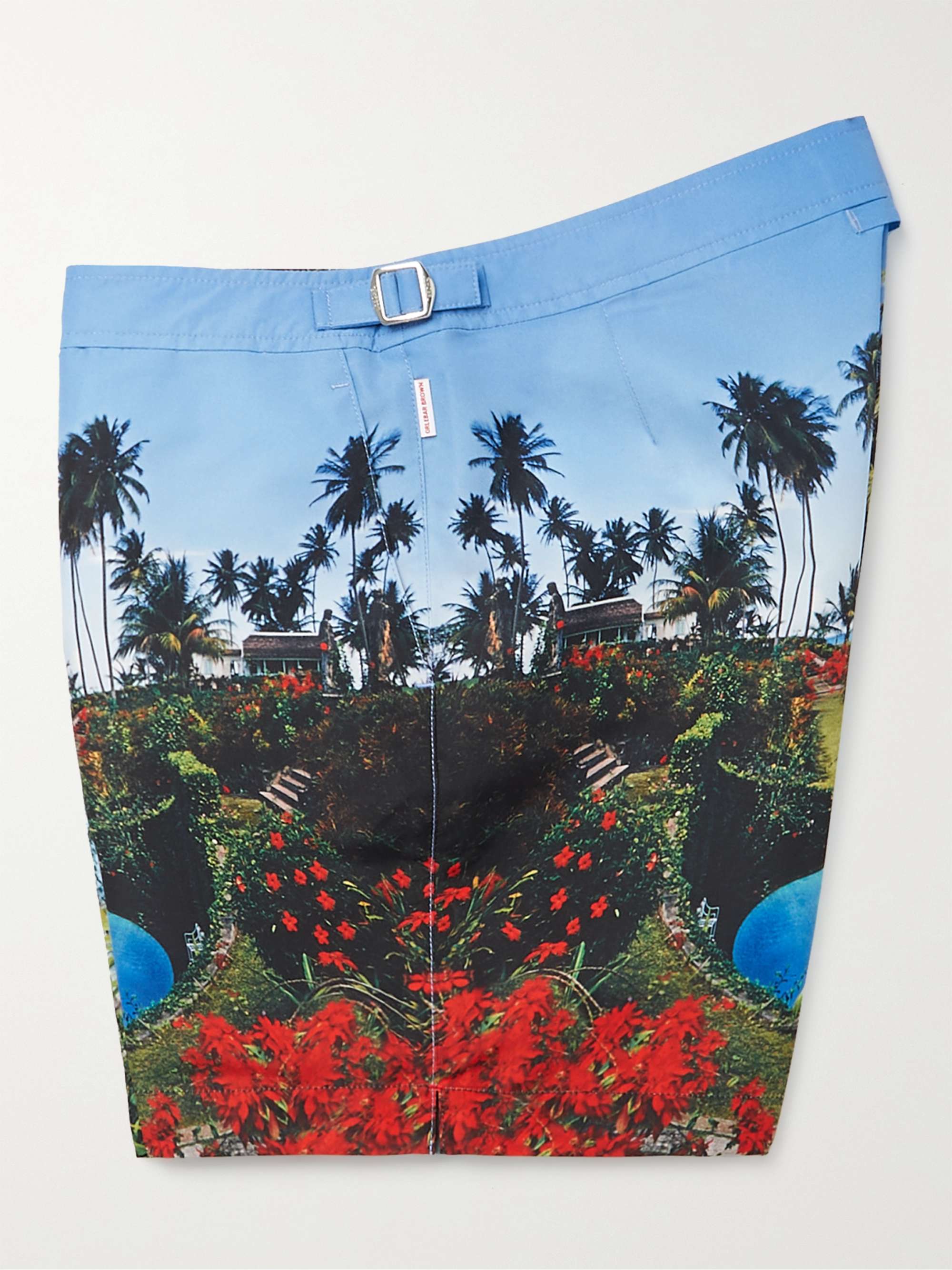 Mens Clothing Beachwear Orlebar Brown Paradise Falls Print Mid-length Swim Shorts for Men 