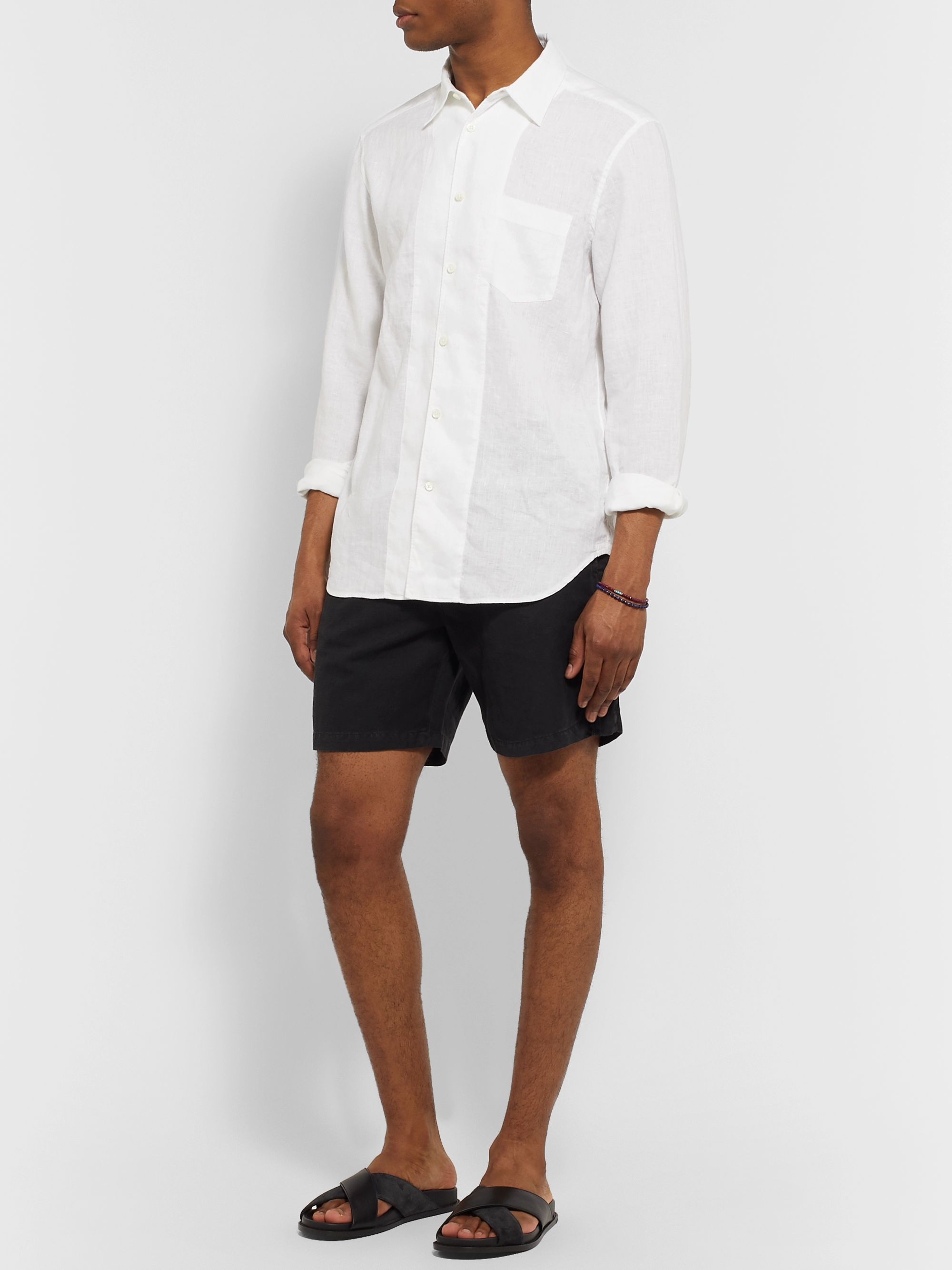 White Linen Shirt | MR P. | MR PORTER